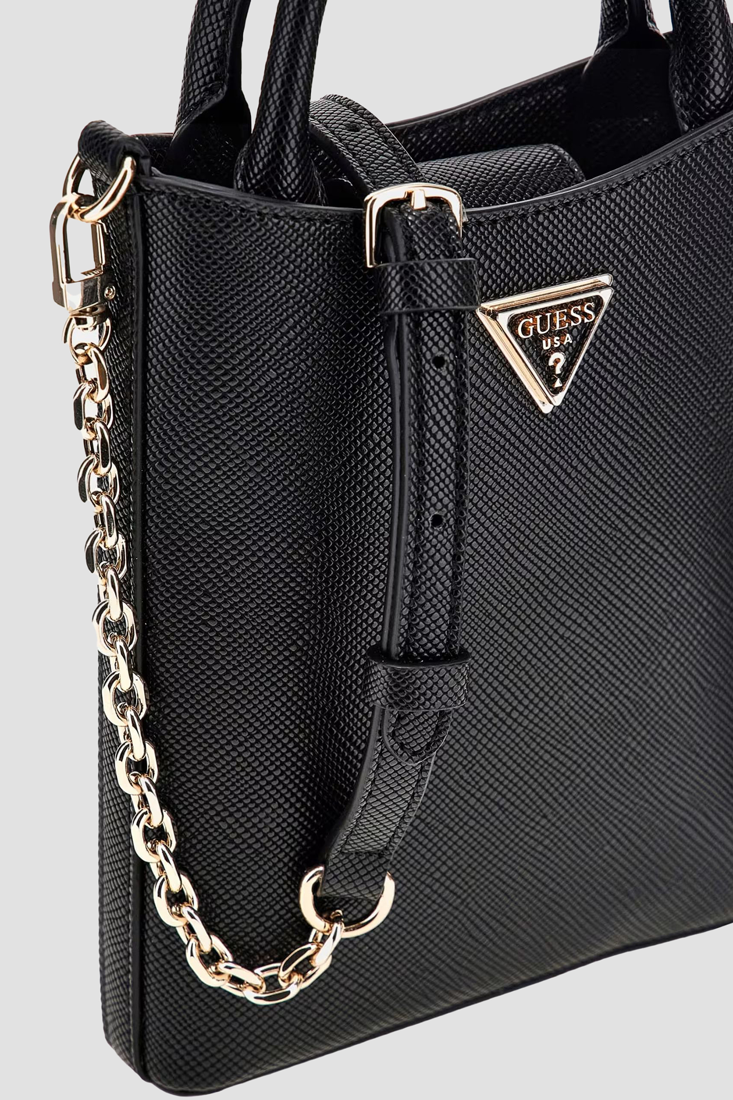 Жіноча чорна сумка Guess HWEZG9.51281;BLA