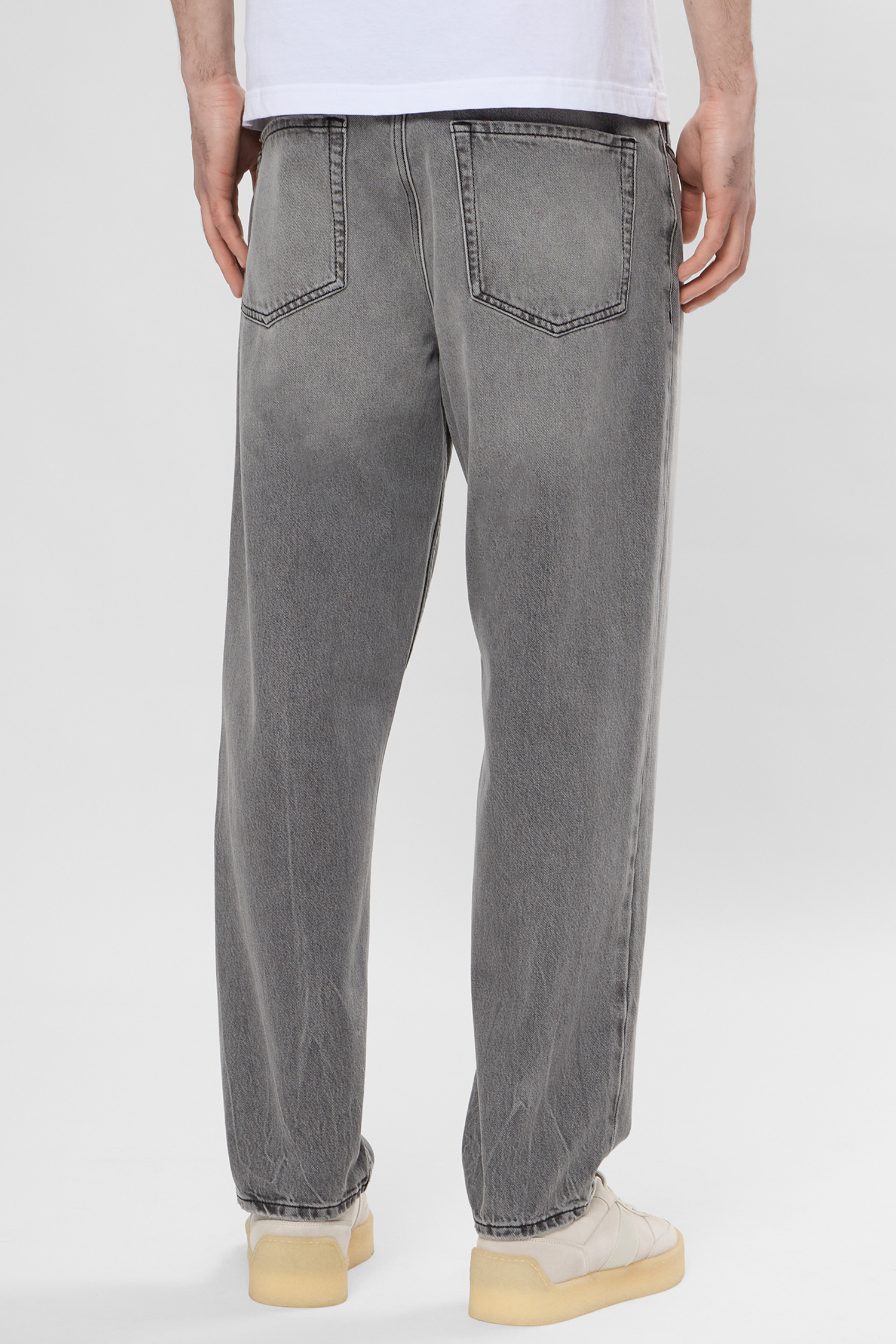 Мужские серые джинсы HUGO 50555138;031