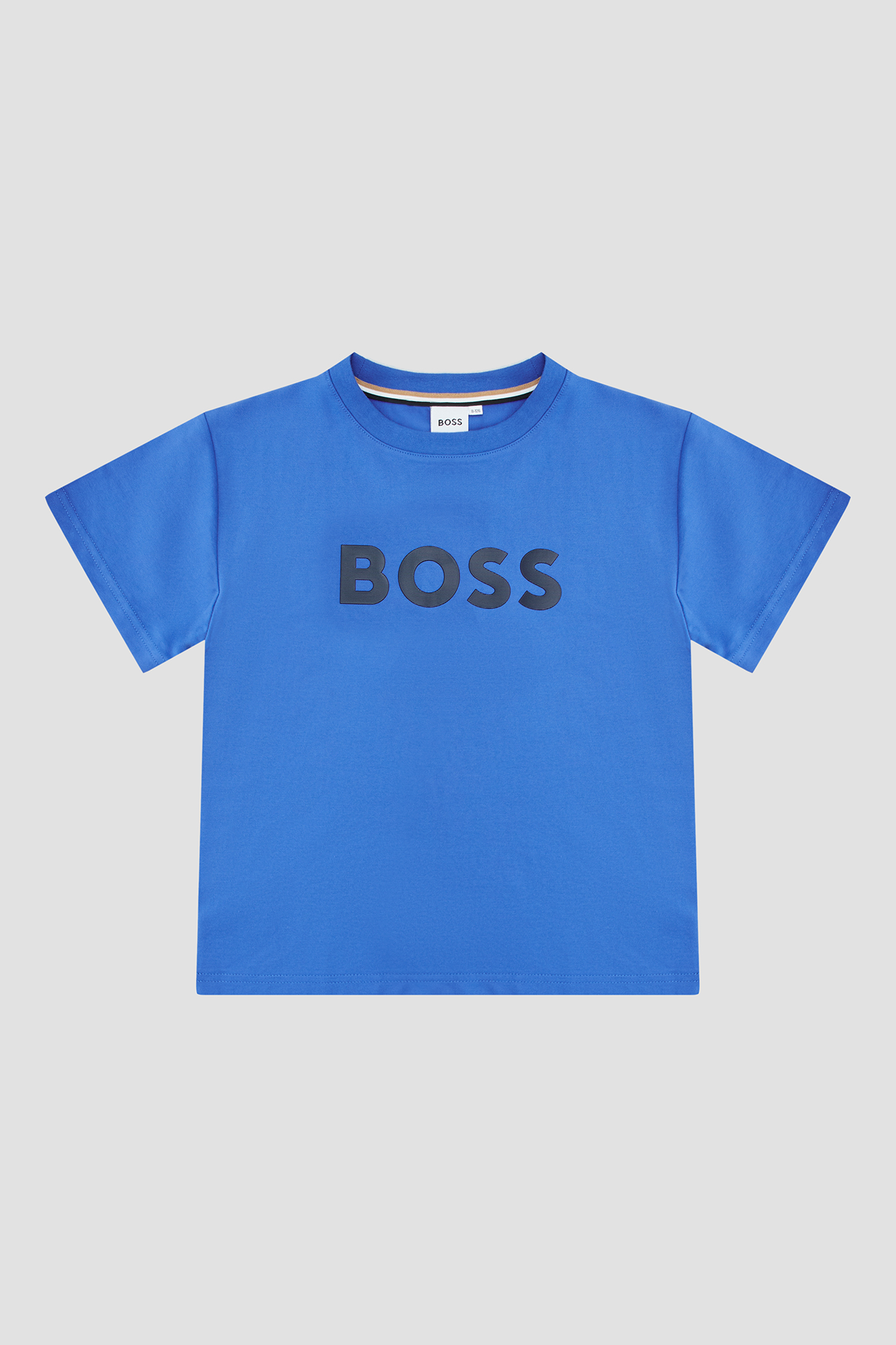 Детская синяя футболка BOSS kids J25O71;846