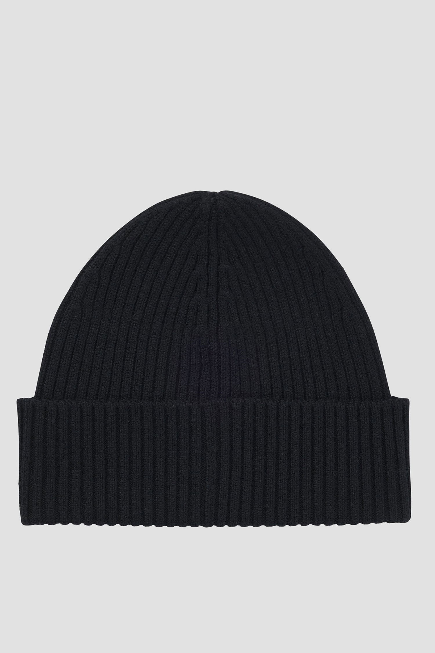 Мужская черная шерстяная шапка HUGO 50524570;001