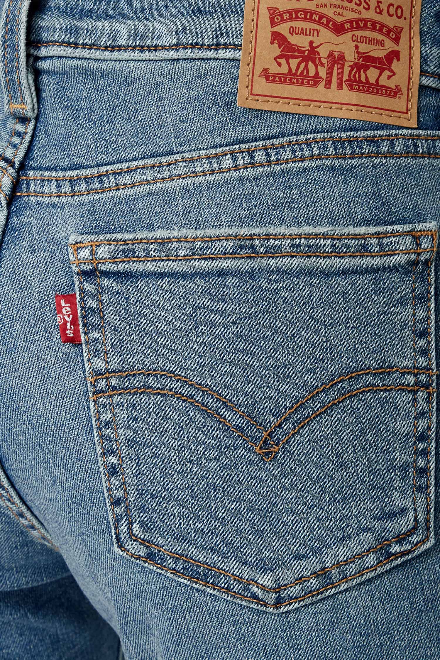 Женские синие джинсы Superlow Bootcut Levi’s® A4679;0001