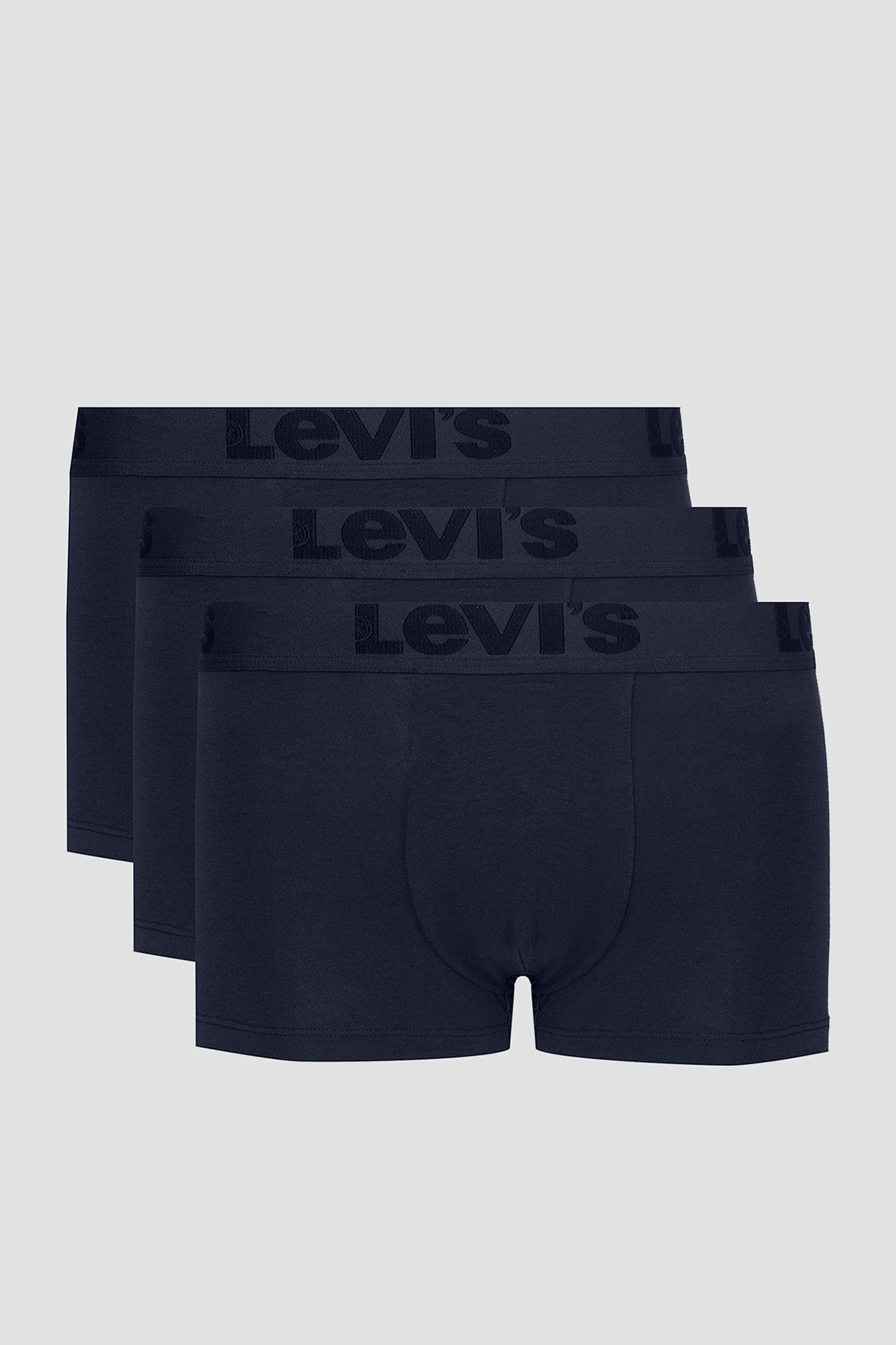 Темно-сині боксери для хлопців (3 шт) Levi’s® 905042001;002