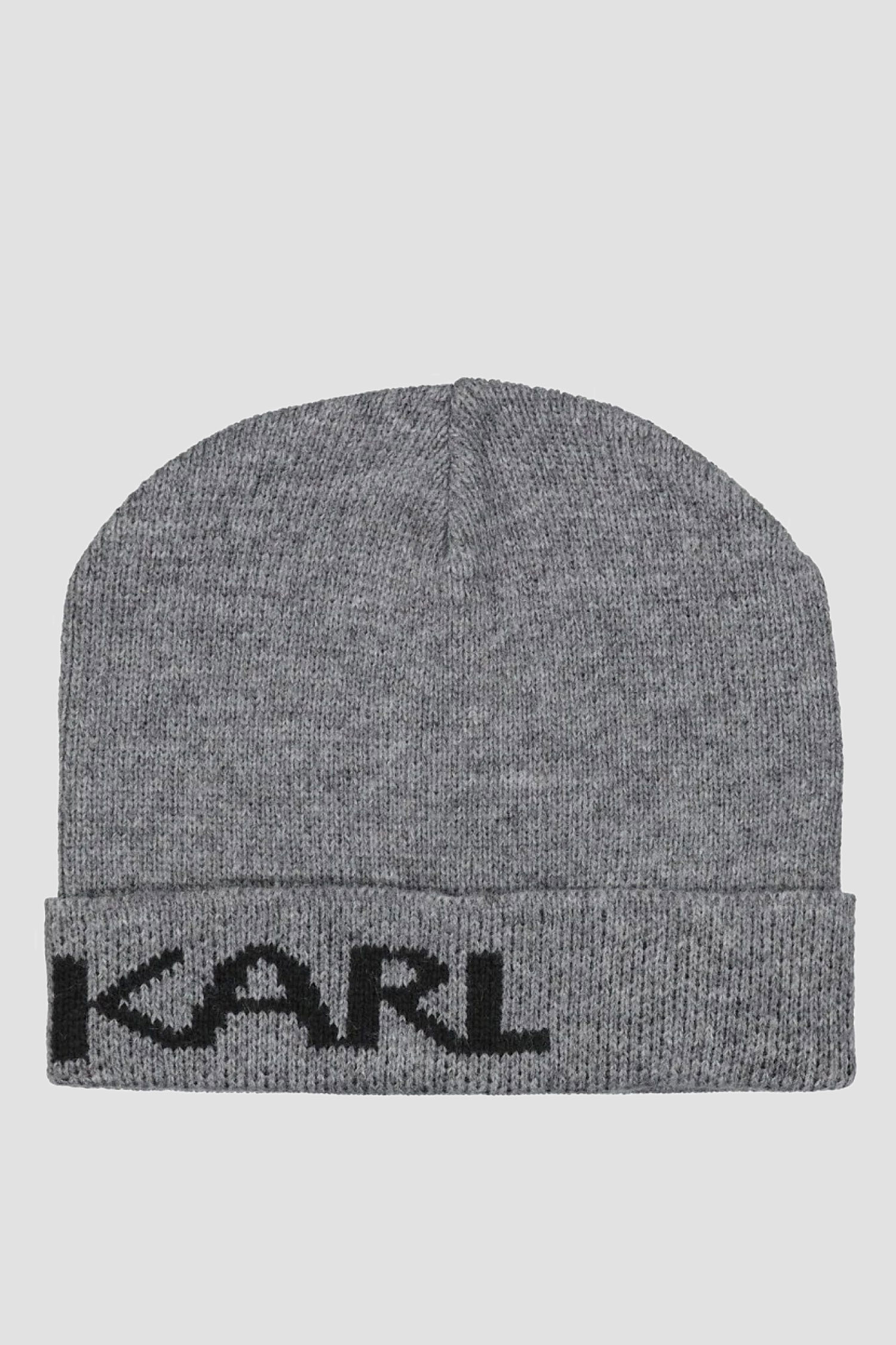 Мужская серая шапка Karl Lagerfeld 534322.805601;981