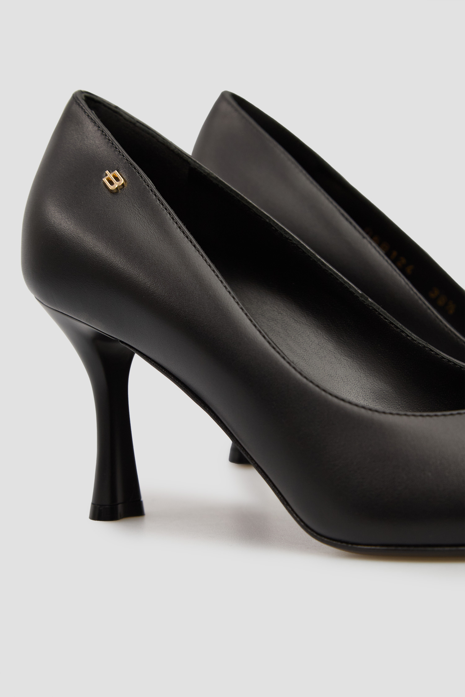 Жіночі чорні шкіряні човники BALDININI D6B124P7VITE;0000