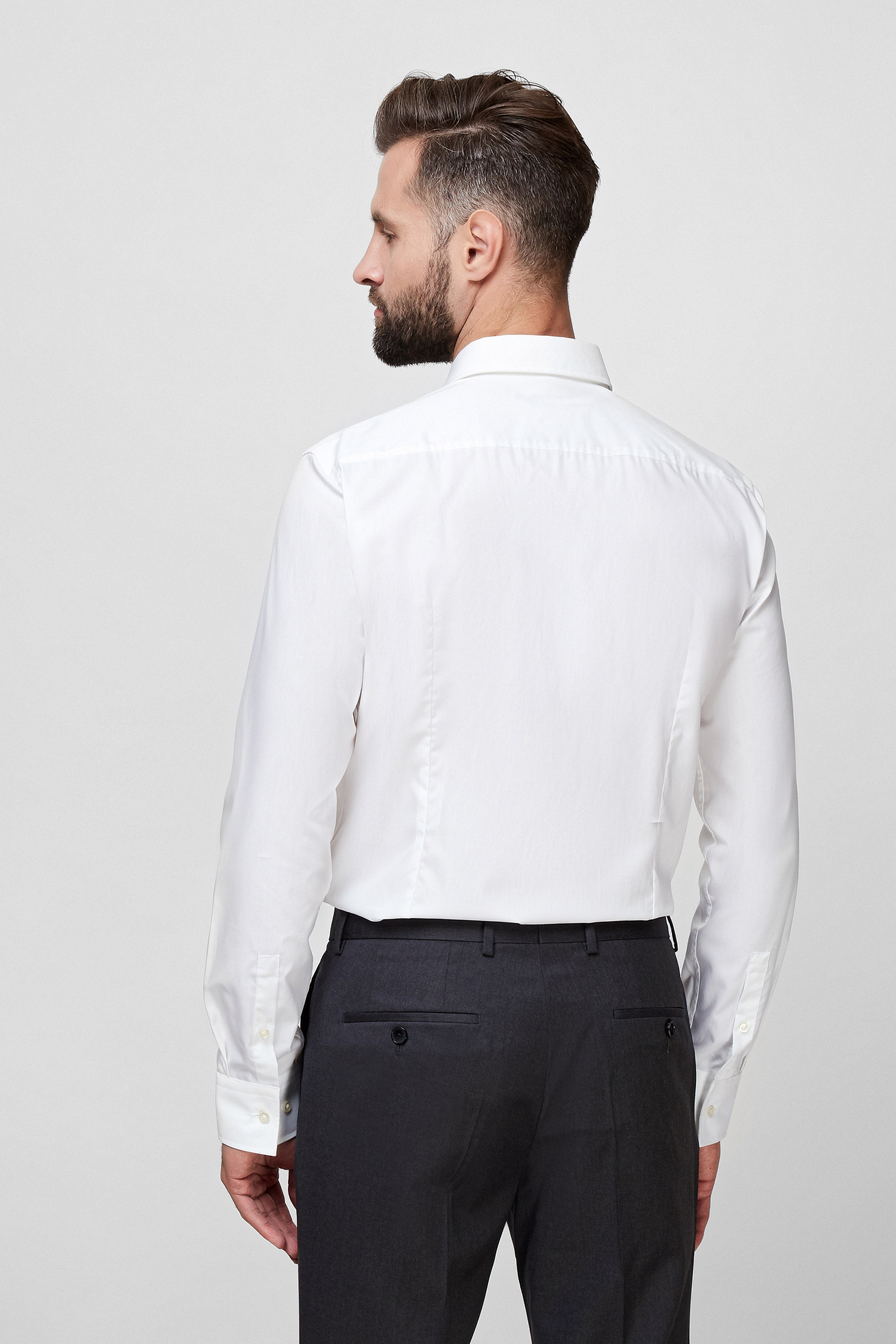 Чоловіча біла сорочка BOSS 50327693;100