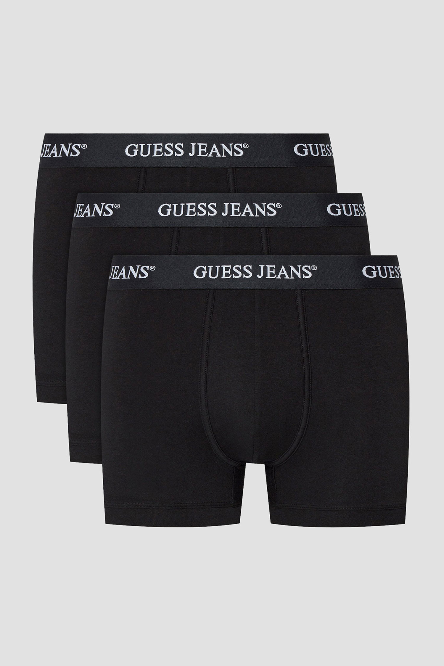 Мужские черные боксеры (3 шт) Guess Jeans M4BZ48.K6YW1;JBLK