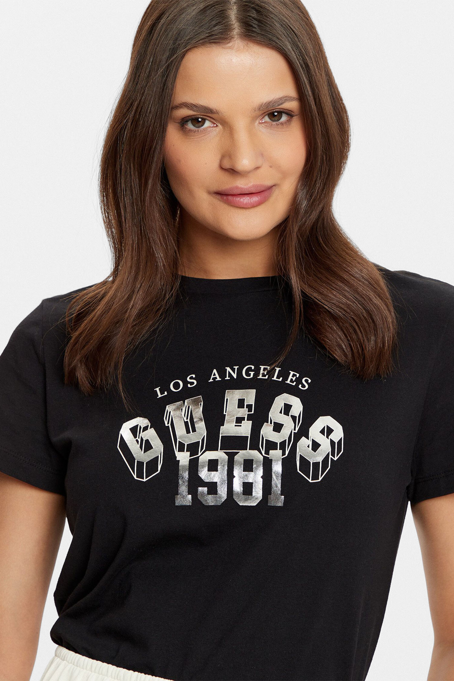 Женская черная футболка Guess V5RI06.I3Z14;JBLK