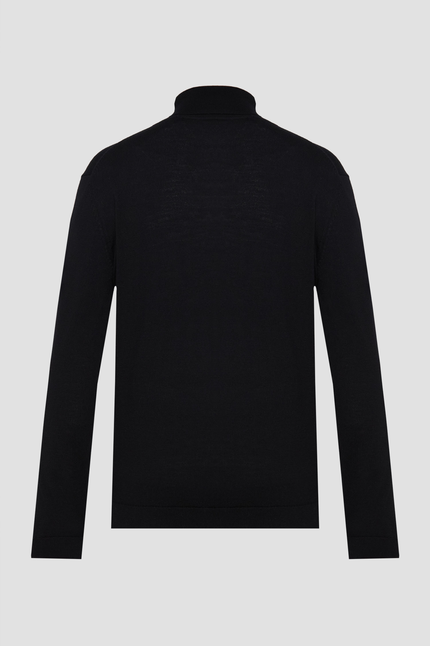 Мужской черный шерстяной гольф Karl Lagerfeld 553399.655058;990