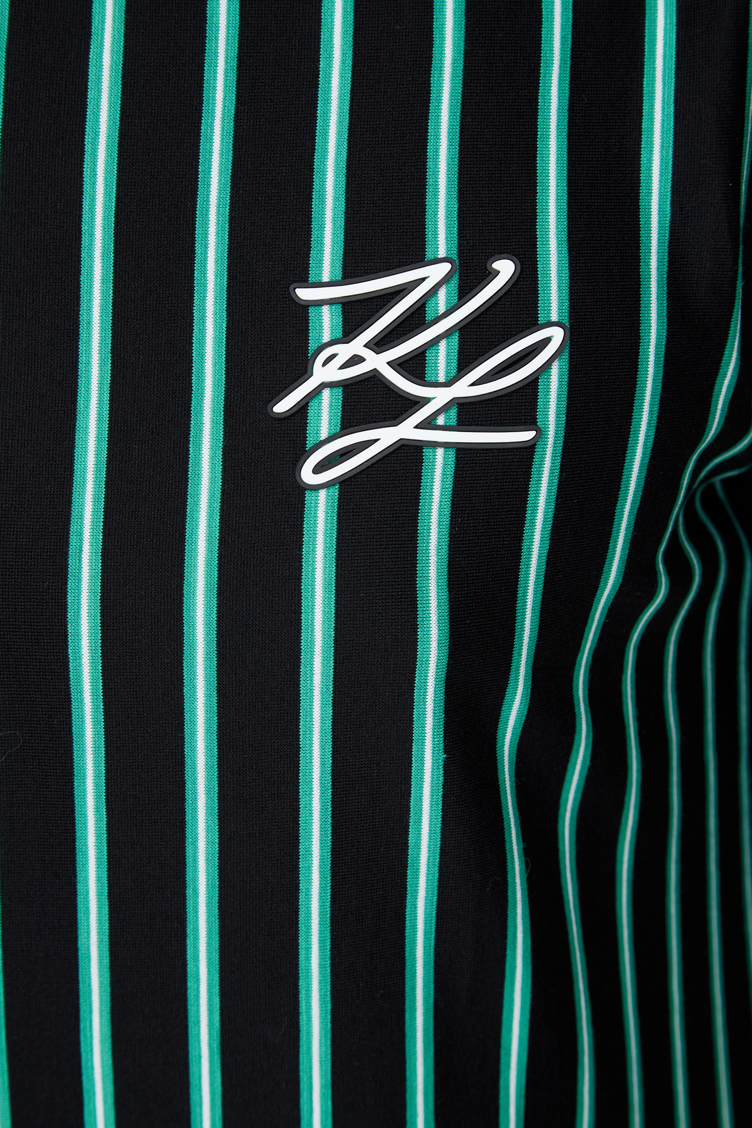 Мужское поло в полоску Karl Lagerfeld 541201.745081;510