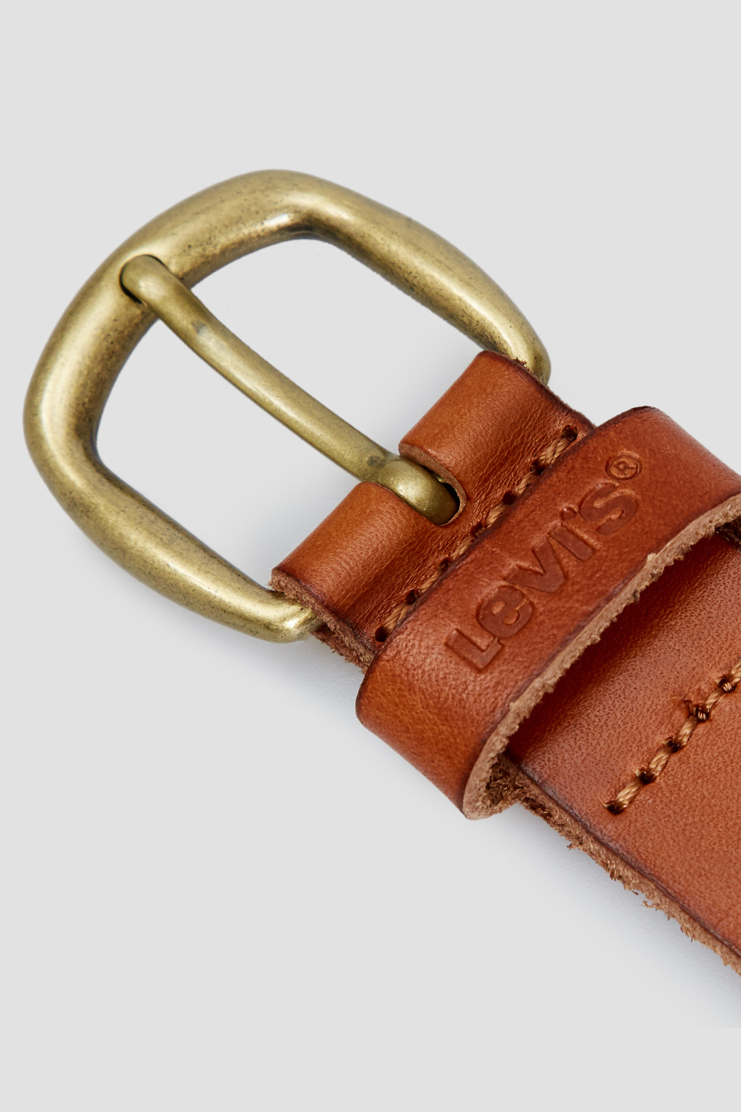 Жіночий коричневий шкіряний ремінь Levi’s® 235304;3.76