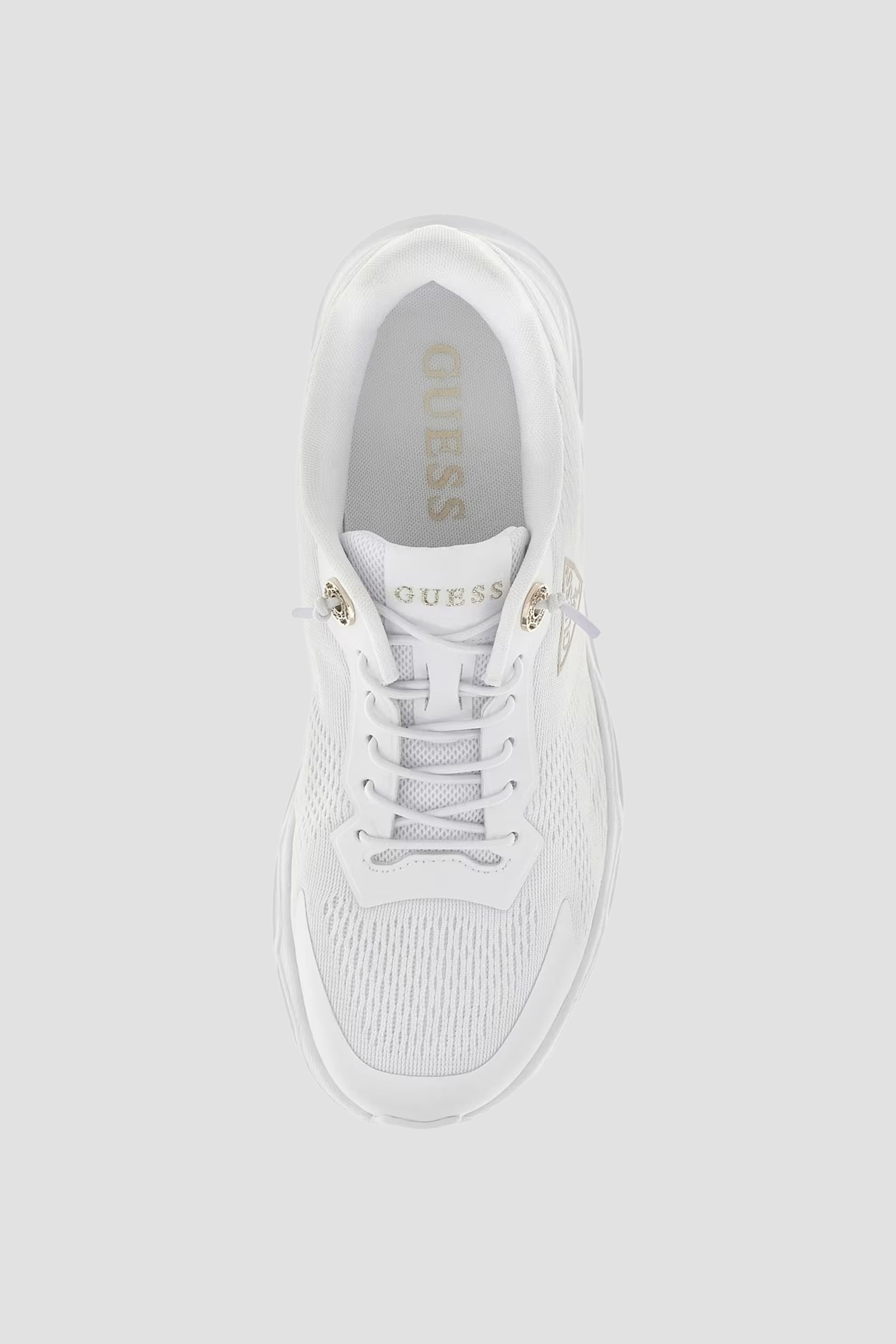 Женские белые кроссовки Guess FLTEAS.FAB12;WHITE