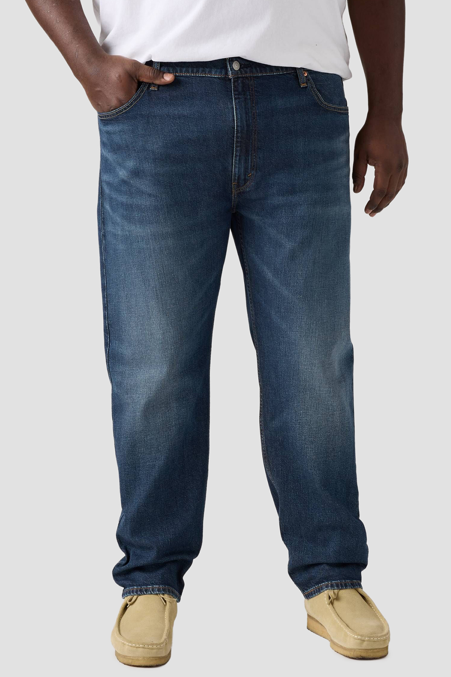 Мужские синие джинсы 502™ Taper Fit Levi’s® 59684;0168
