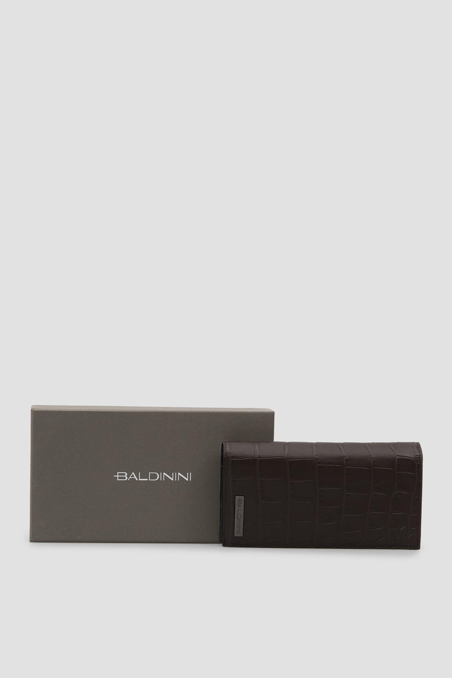 Мужской темно-коричневый кожаный кошелек BALDININI Q3B004XXCOCC;3000
