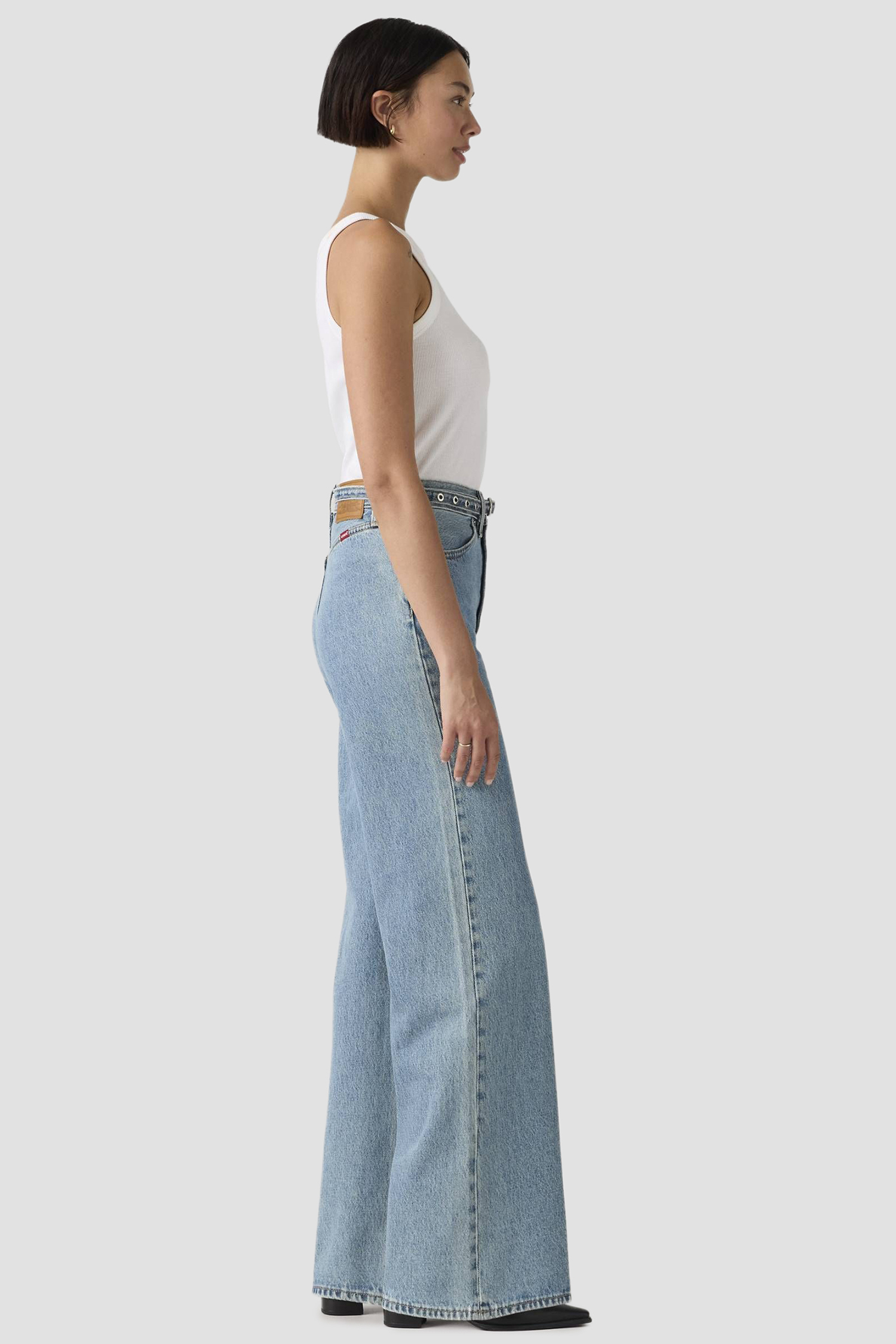 Женские голубые джинсы Ribcage Levi’s® 005LK;0000