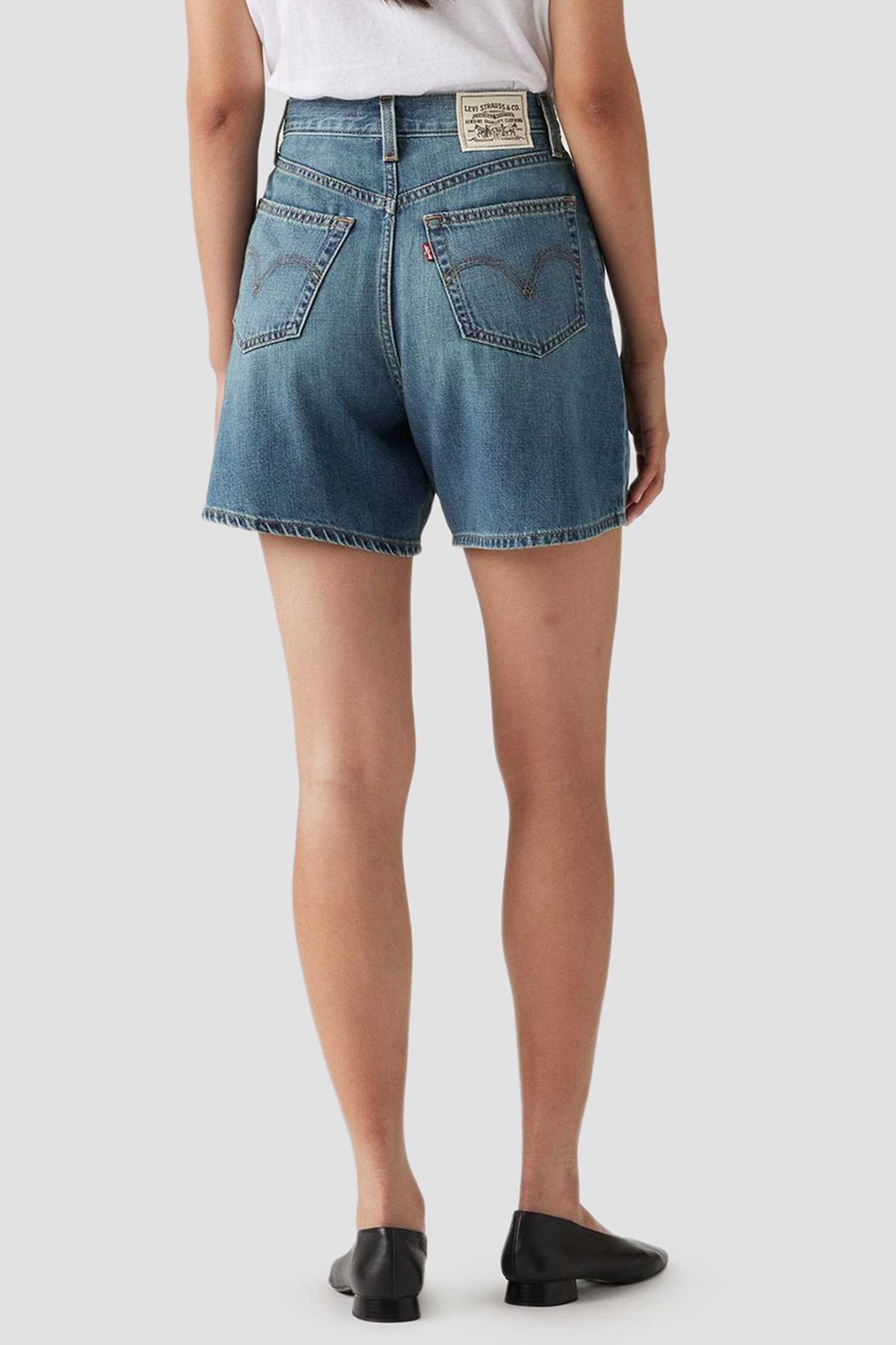 Женские синие джинсовые шорты High Rise Baggy Levi’s® A9311;0017