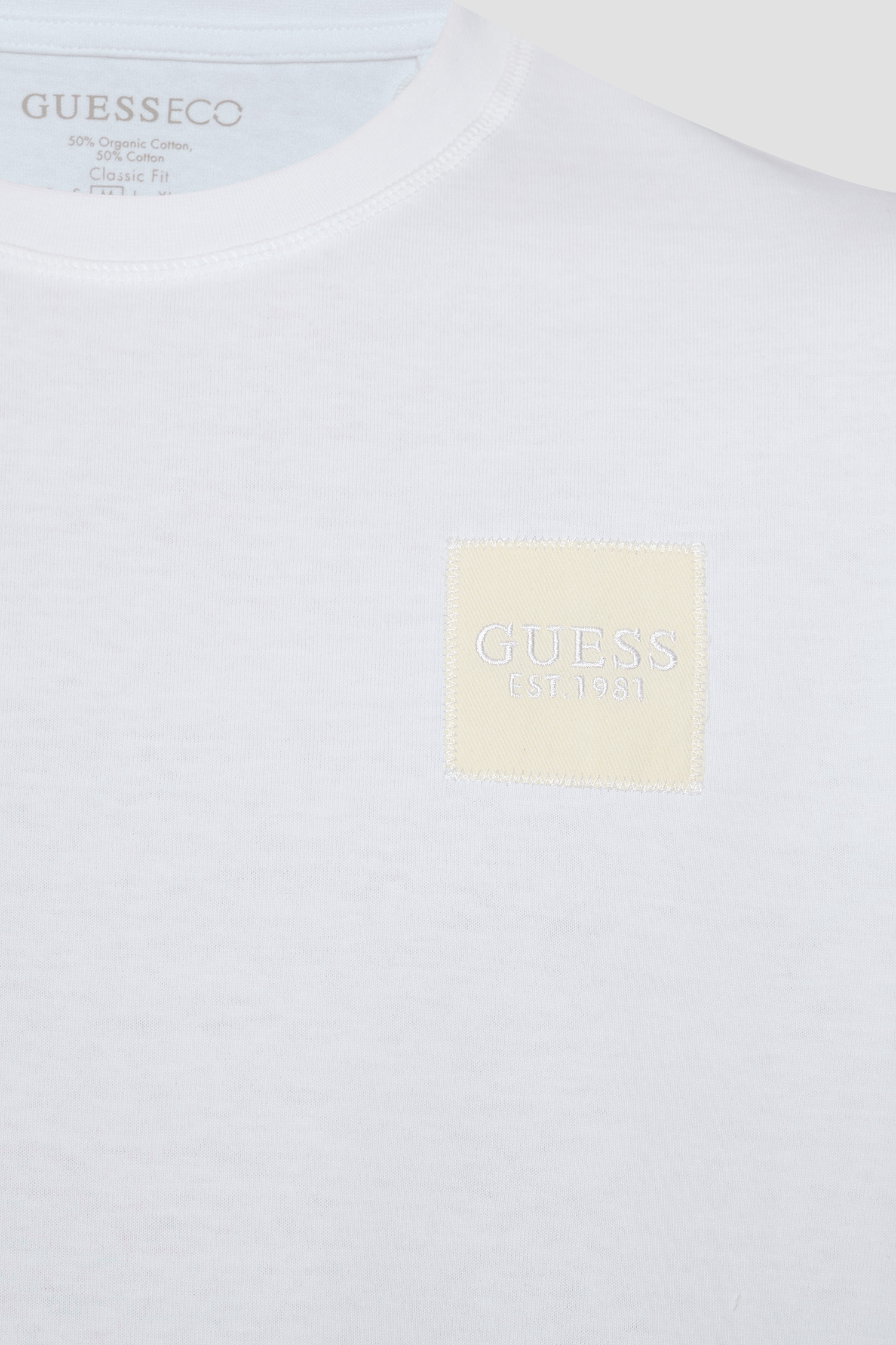 Чоловіча біла футболка Guess M5YI27.KCCM1;G011