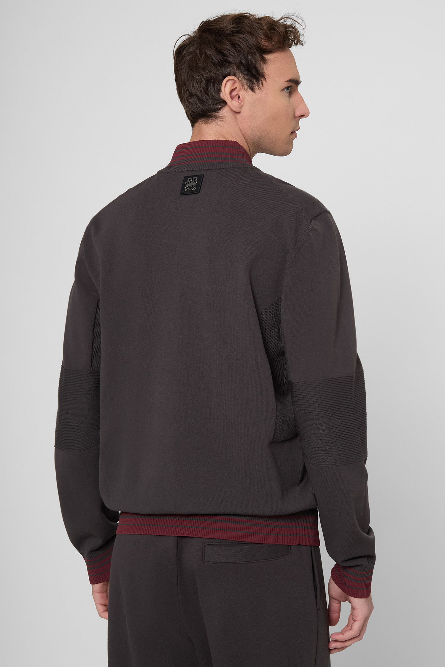 Мужская темно-серая кофта HUGO x RB HUGO 50551344;205