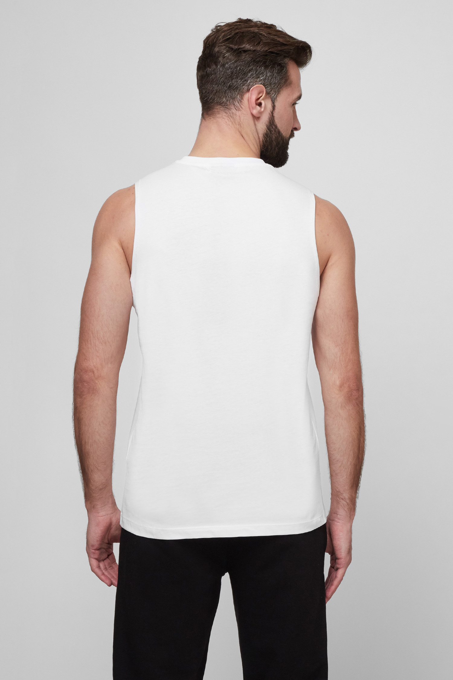 Мужская белая майка Karl Lagerfeld 511224.755070;10