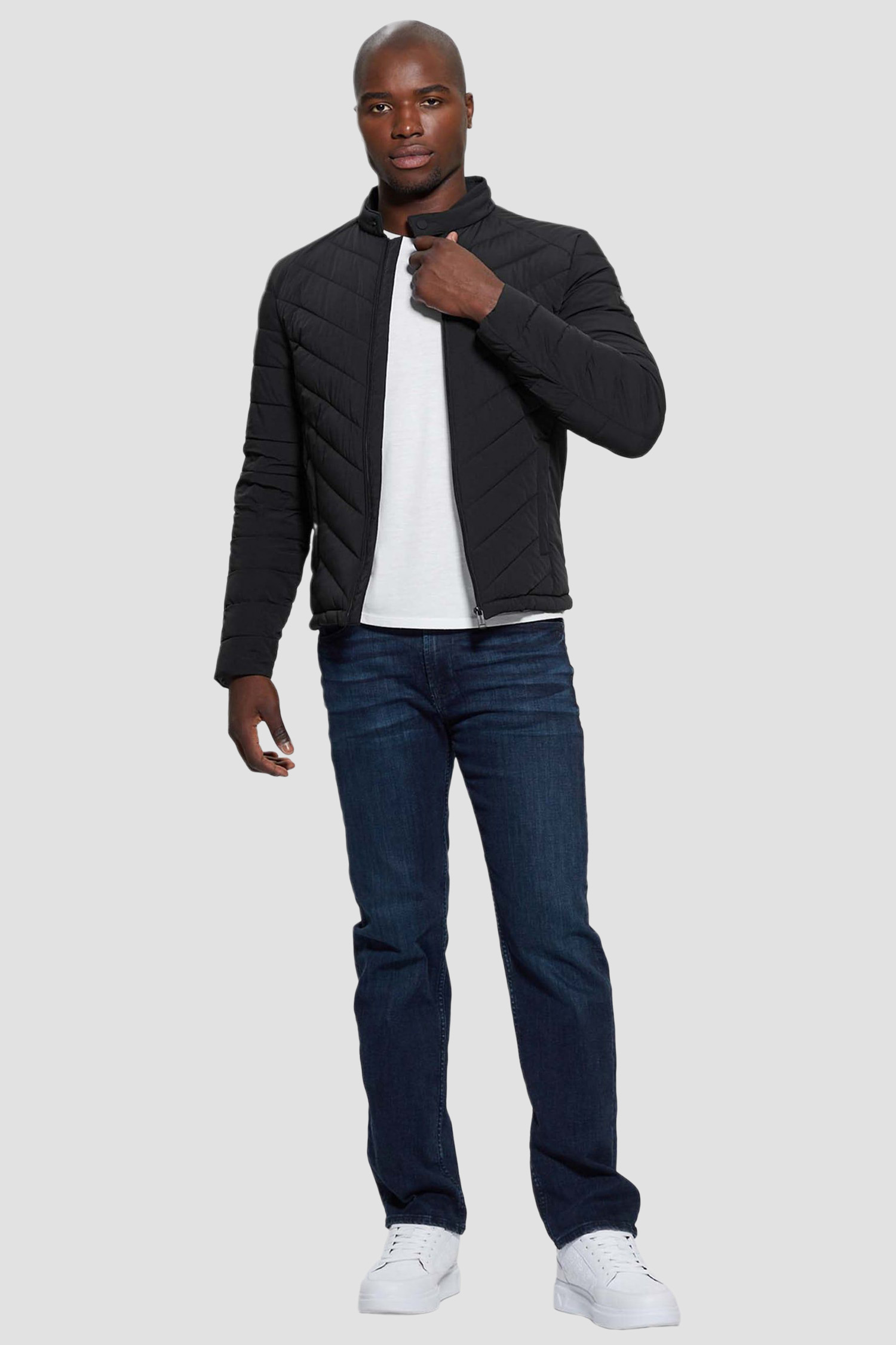 Мужская черная куртка Guess M4YL05.WG9O2;JBLK