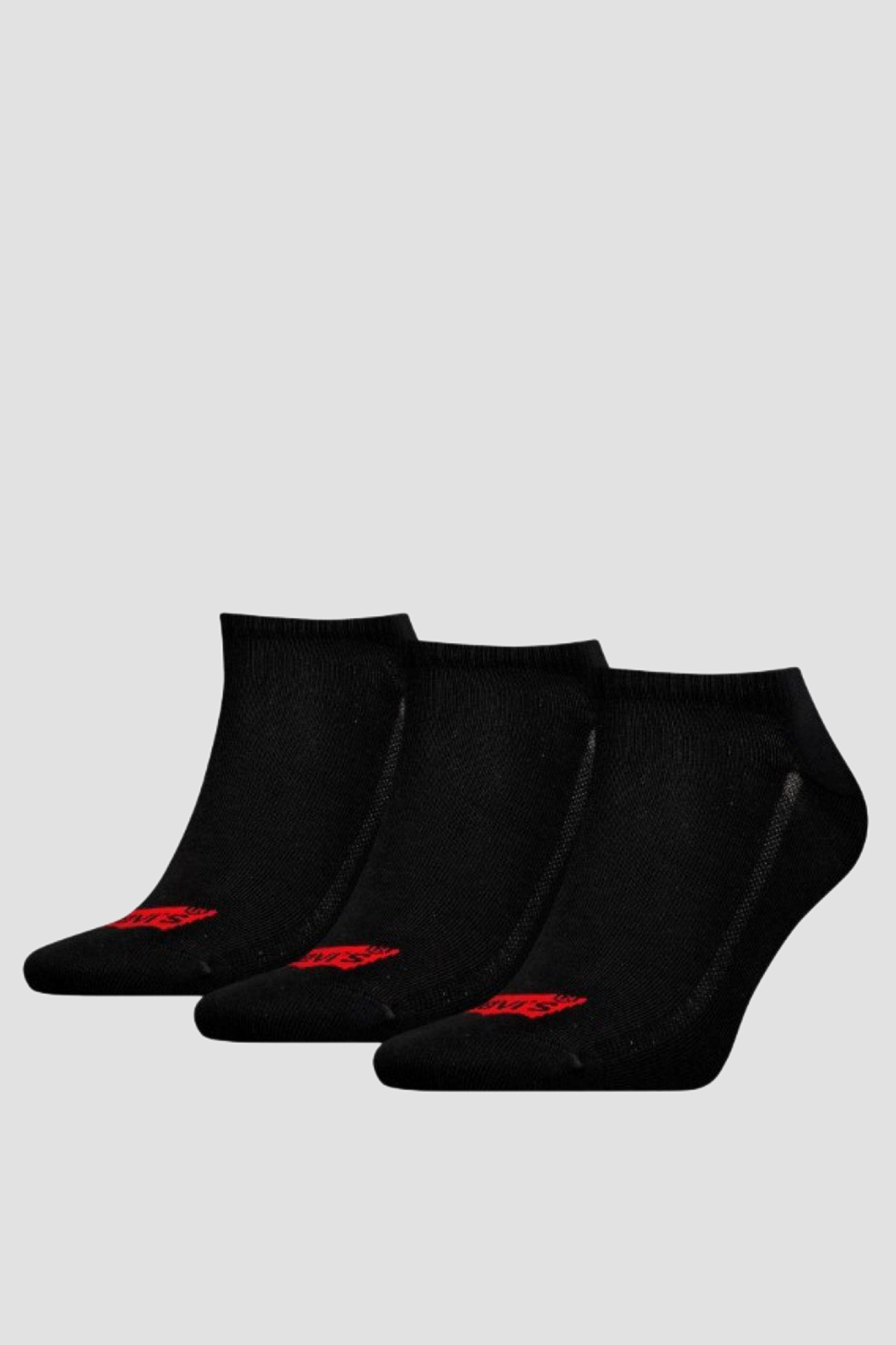 Чорні шкарпетки (3 пари) Levi’s® 701224672;001