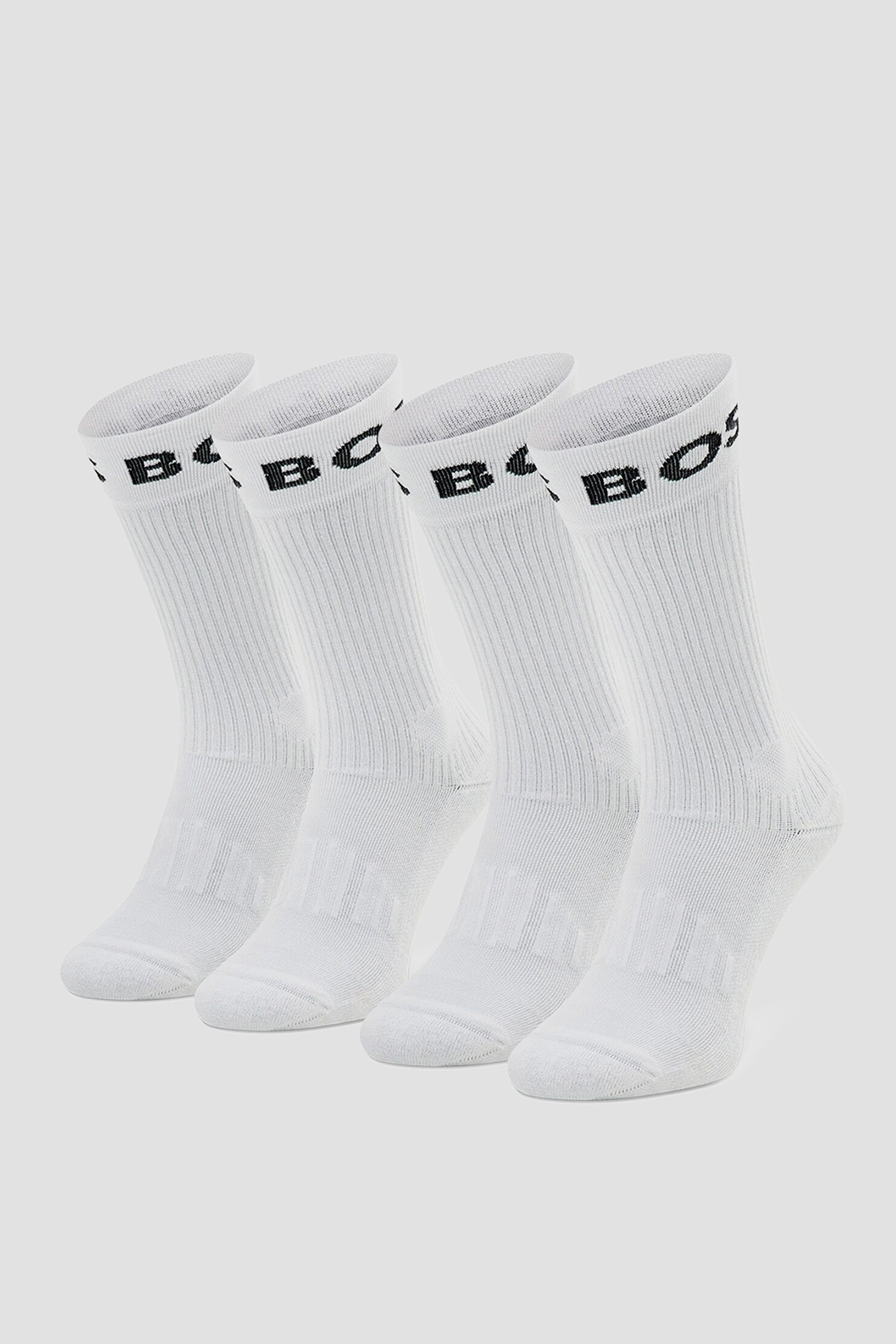 Мужские белые носки (2 пары) BOSS 50469747;100