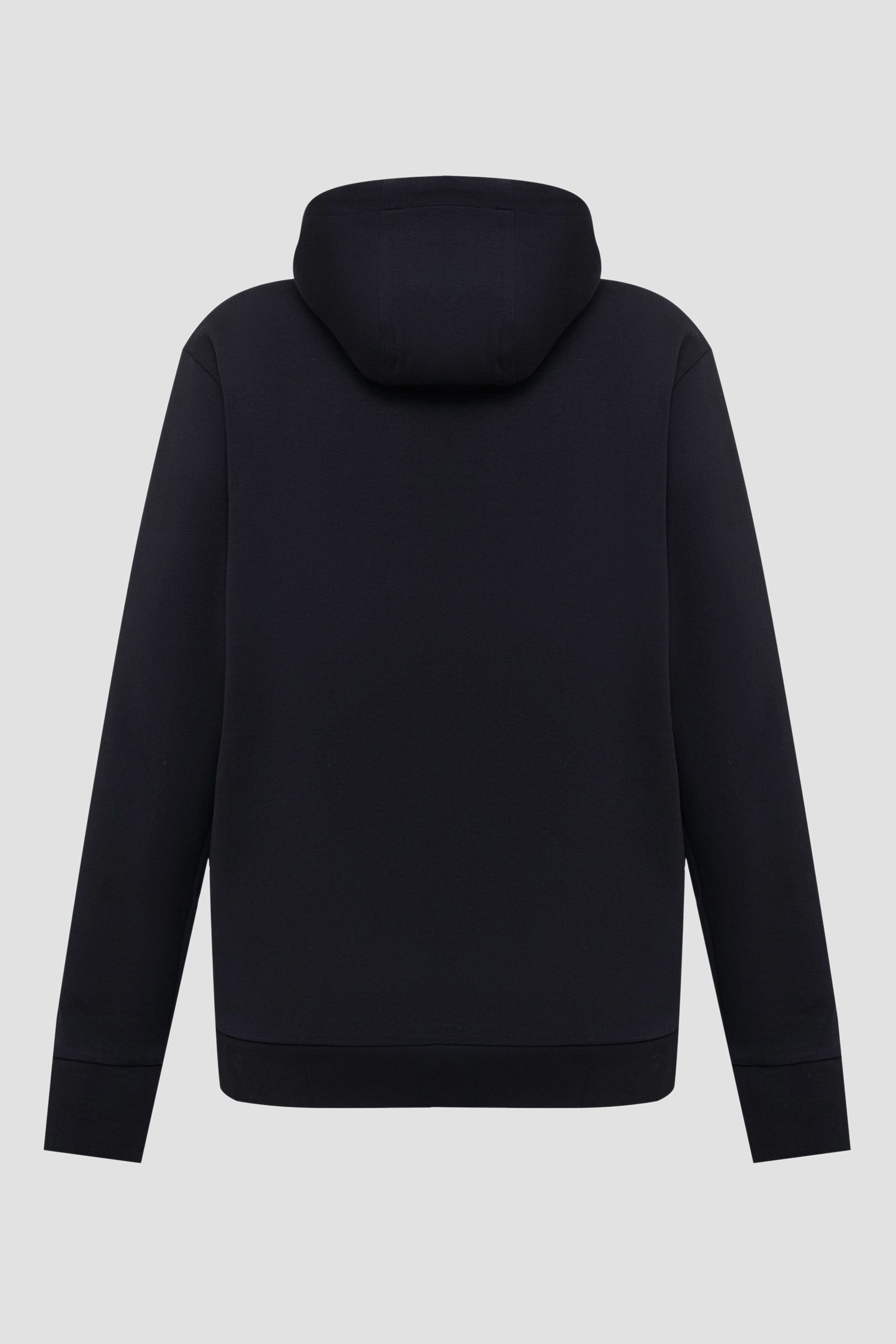 Чоловіча чорна кофта на блискавці BOSS 50555851;001