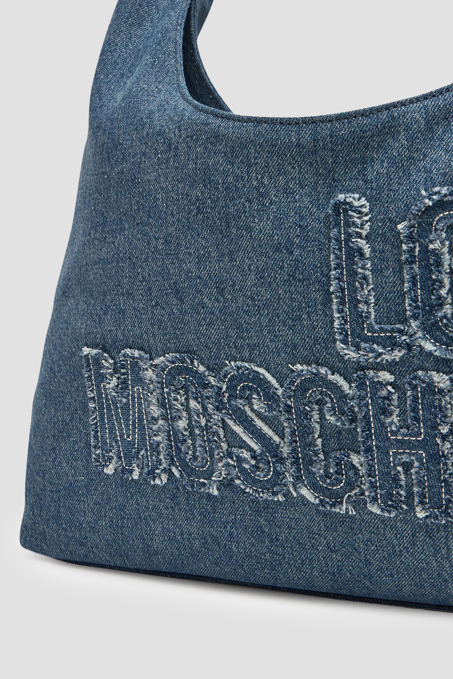 Женская синяя джинсовая сумка Moschino JC4243PP0M.KM0;750