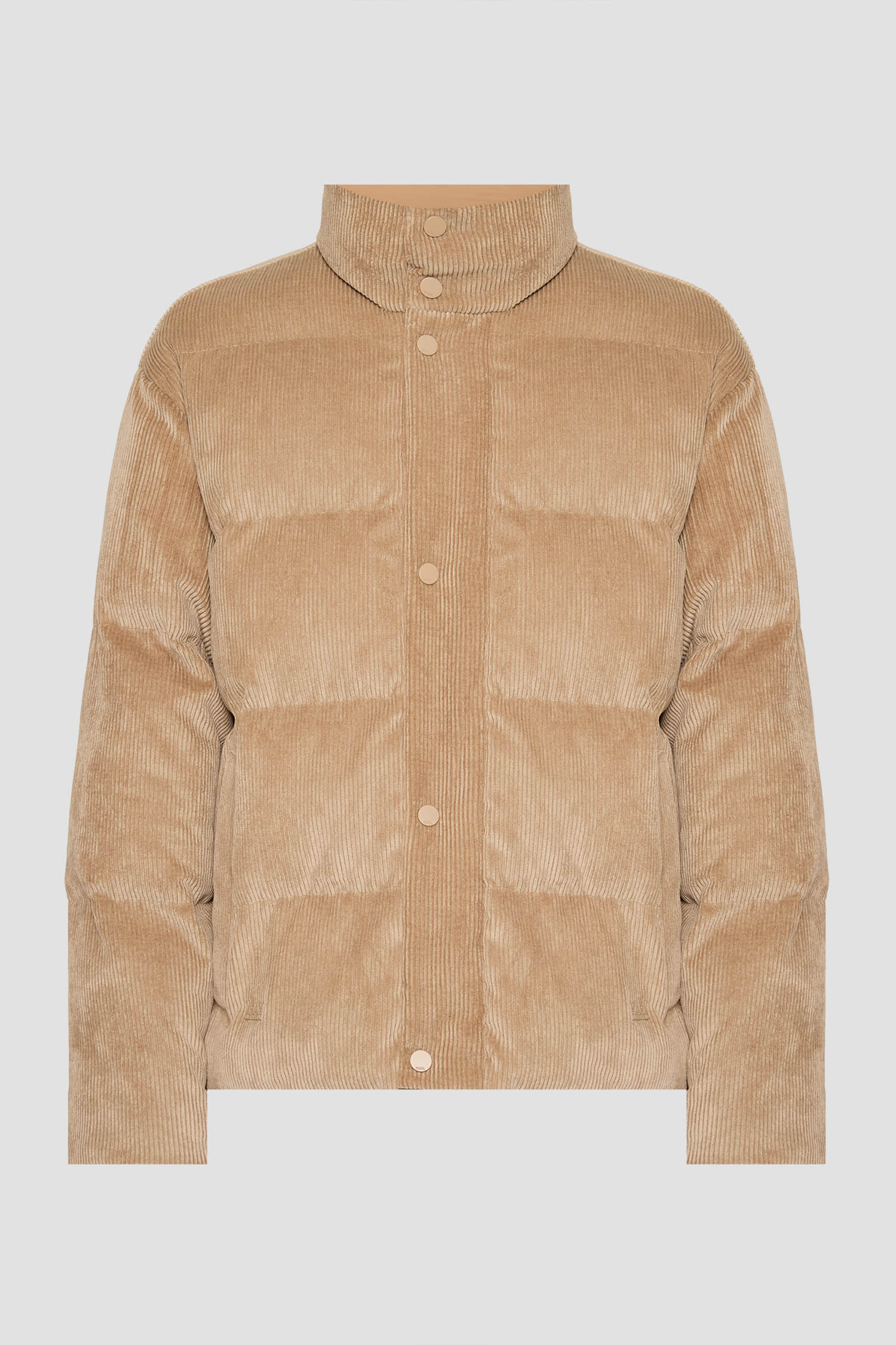 Мужская бежевая вельветовая куртка Karl Lagerfeld 554552.505009;430