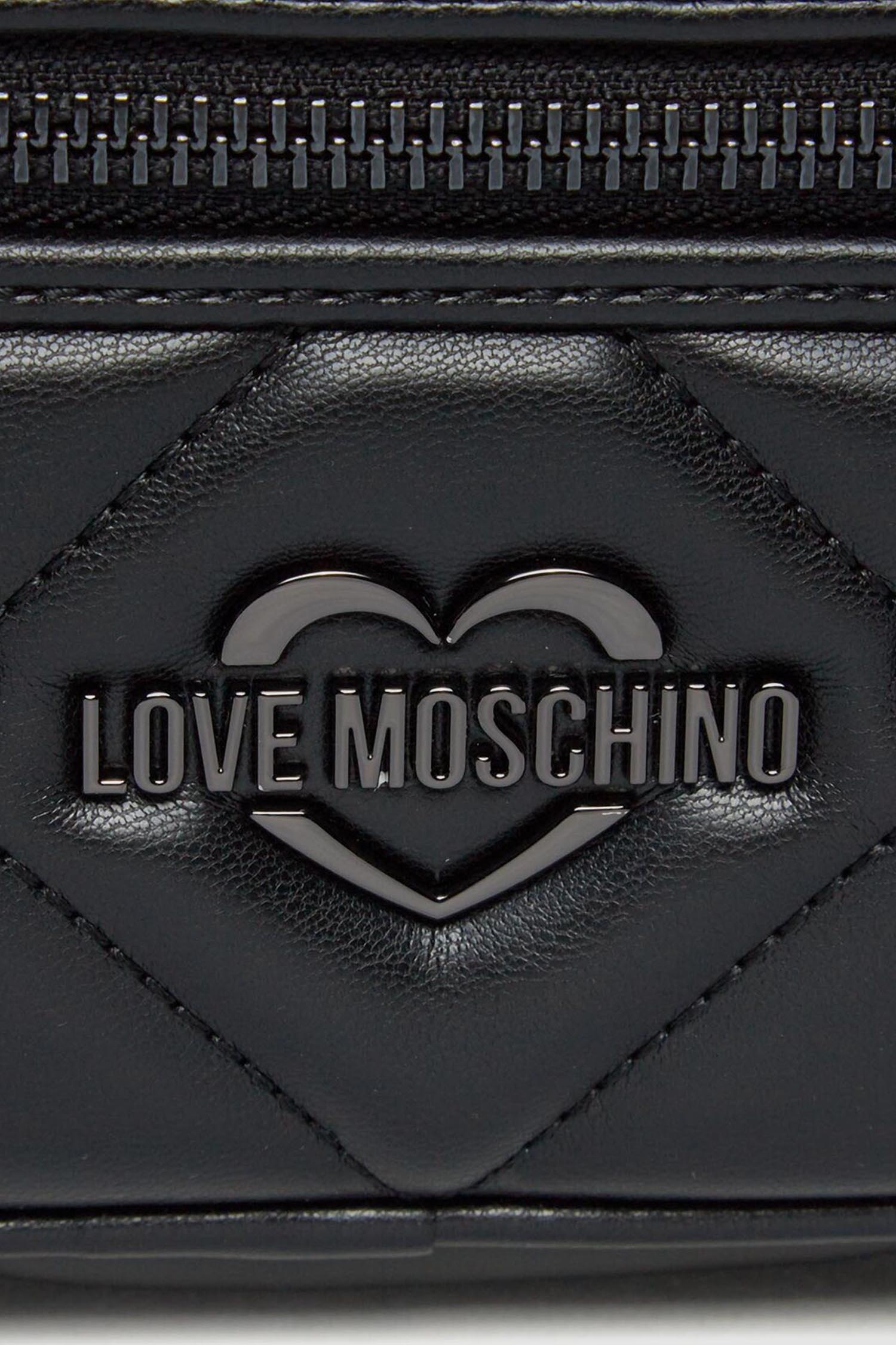 Жіноча чорна поясна сумка Moschino JC4187PP0H.LZ0;000