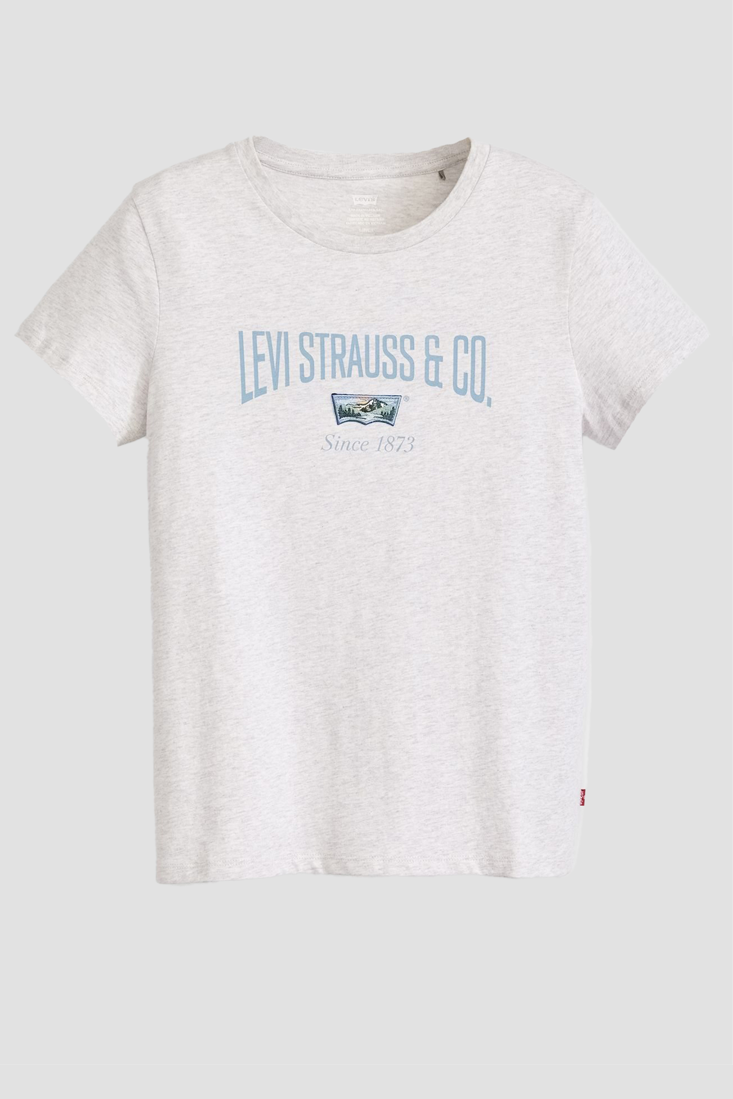 Женская светло-серая футболка Levi’s® 17369;2800
