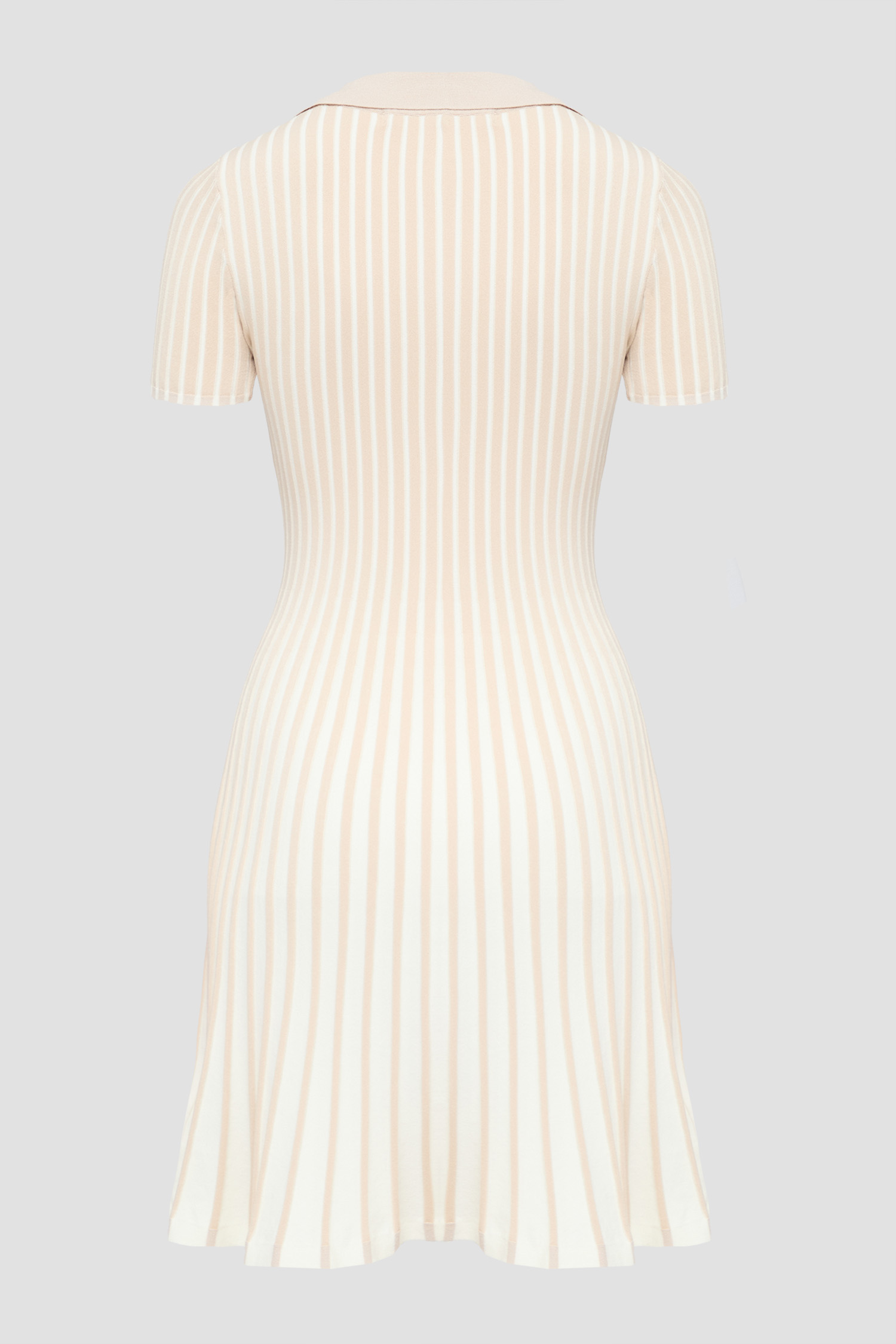 Женское бежевое платье в полоску Guess W6GK18.Z0591;SM22