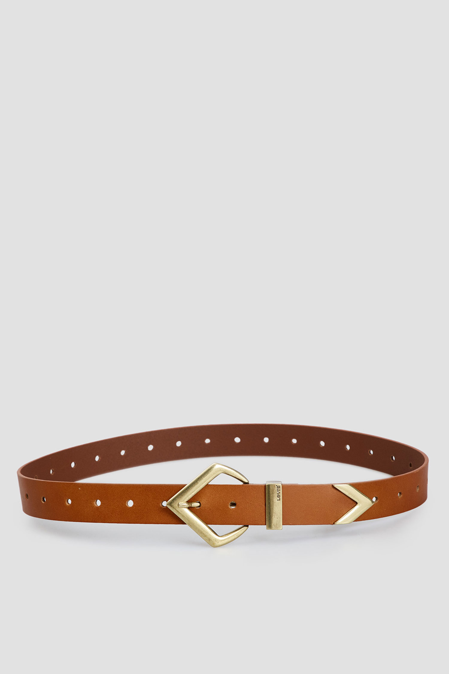 Женский коричневый кожаный ремень Levi’s® 235249;3.97