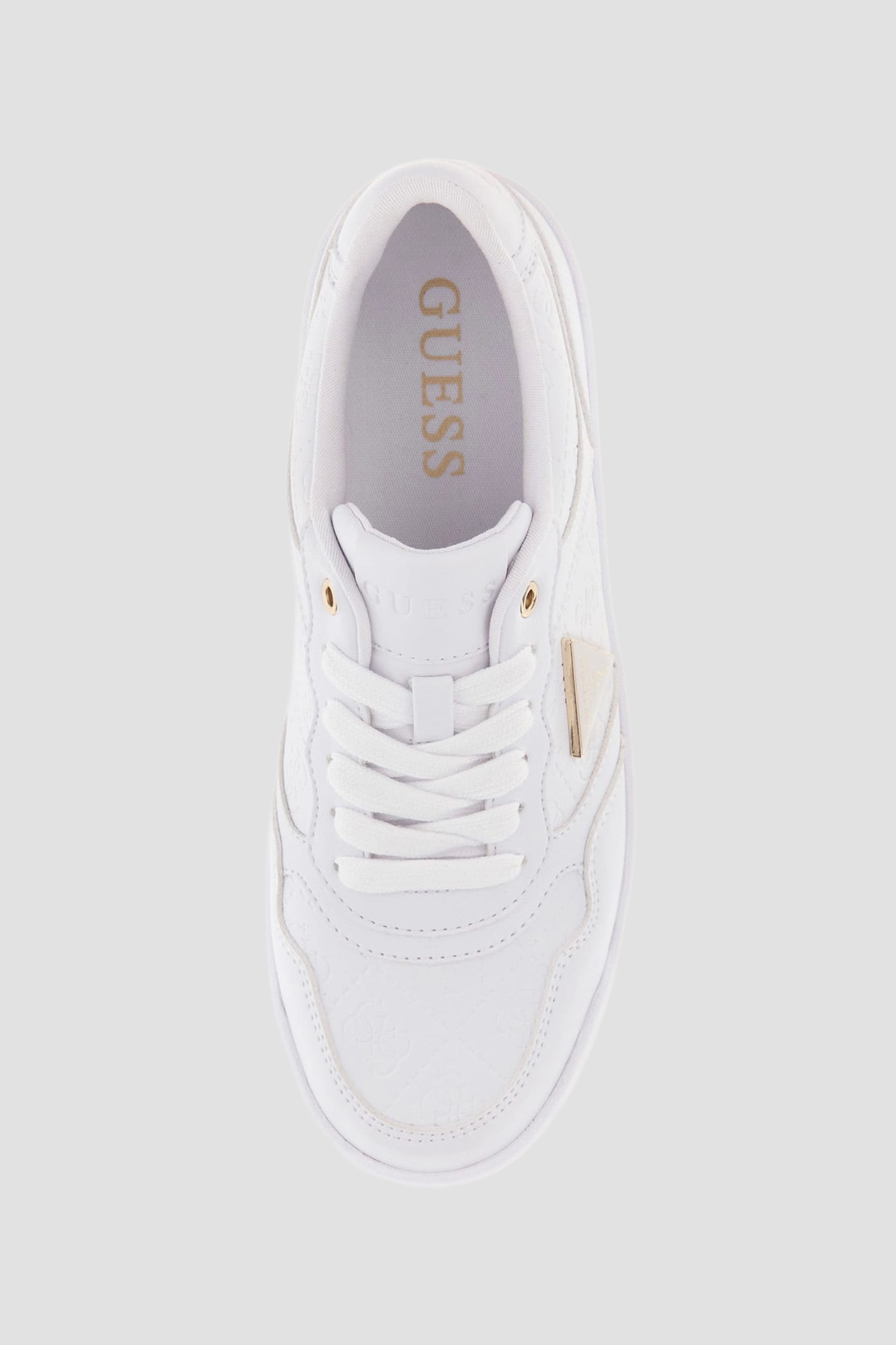 Жіночі білі снікерси Guess FLJMI6.FAL12;WHITE