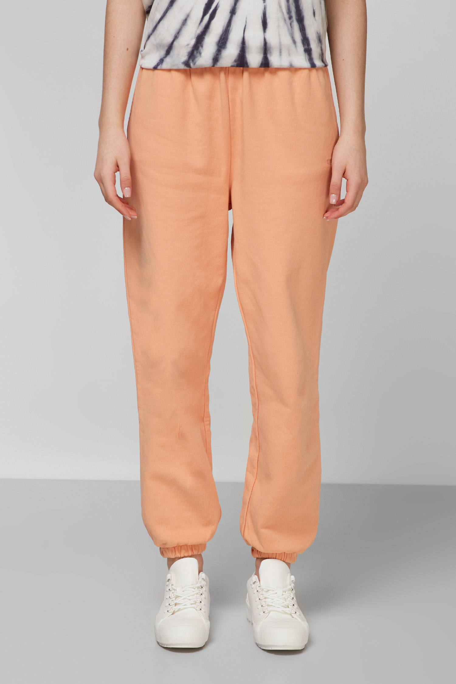 Персиковые спортивные брюки для девушек Levi’s® A0887;0006