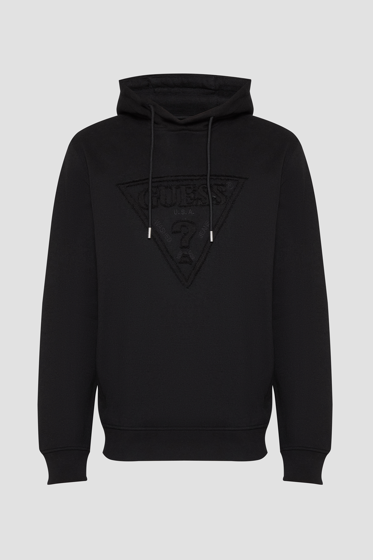 Мужское черное худи Guess M5BQ04.K0961;JBLK