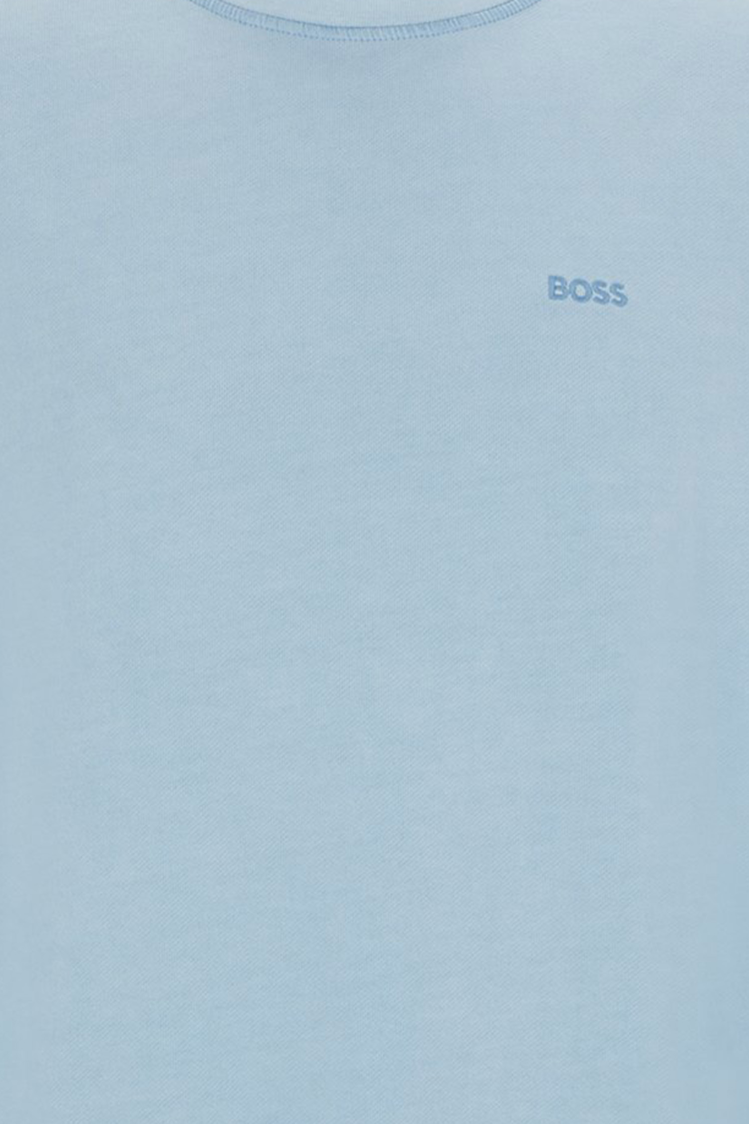 Мужской голубой свитшот BOSS 50517001;473