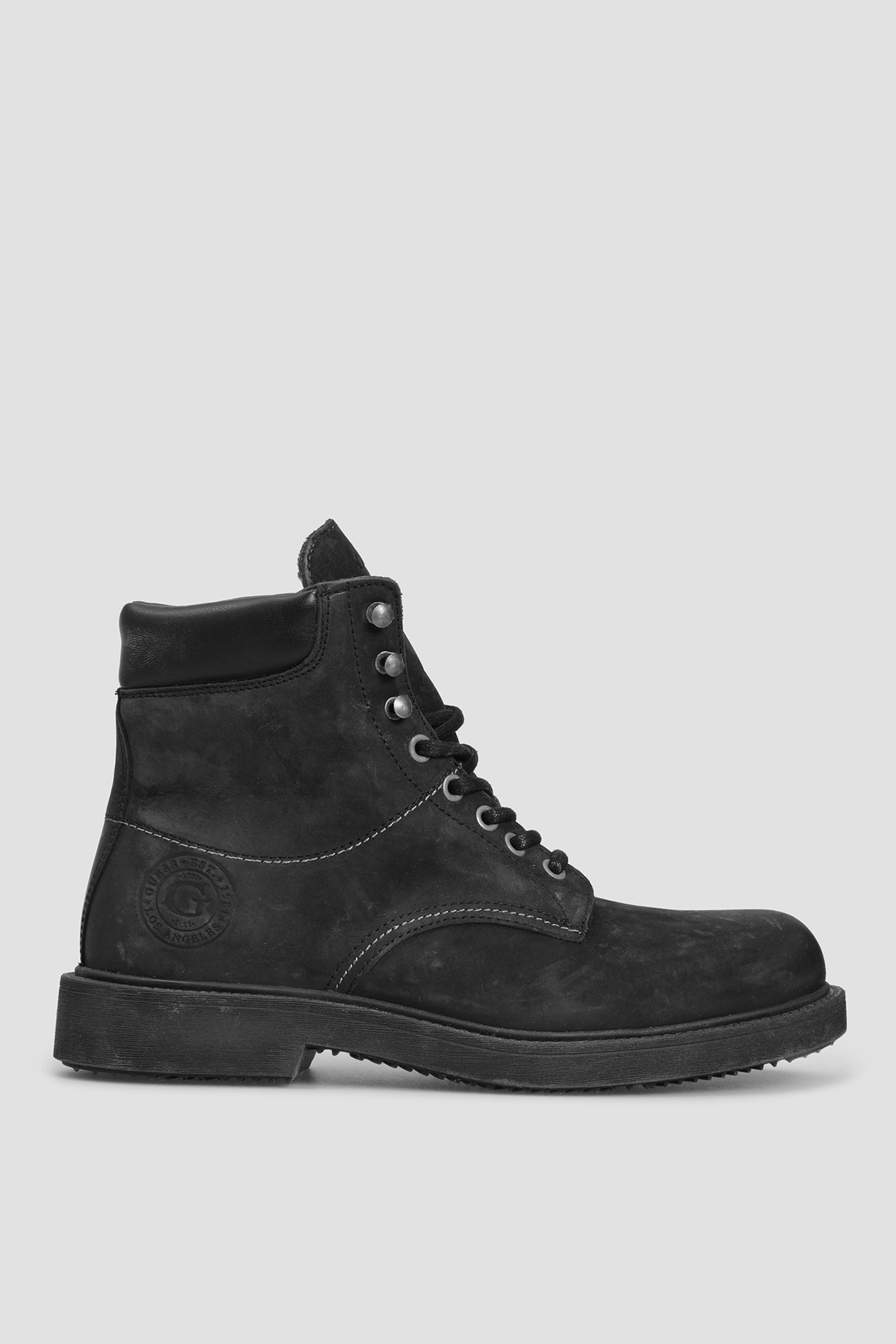 Чоловічі чорні шкіряні черевики Guess FMLAI8.LEA11;BLACK