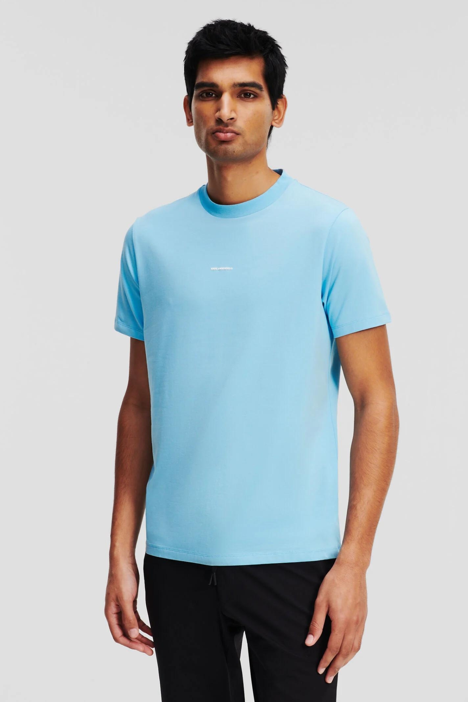 Мужская голубая футболка Karl Lagerfeld 542221.755057;620