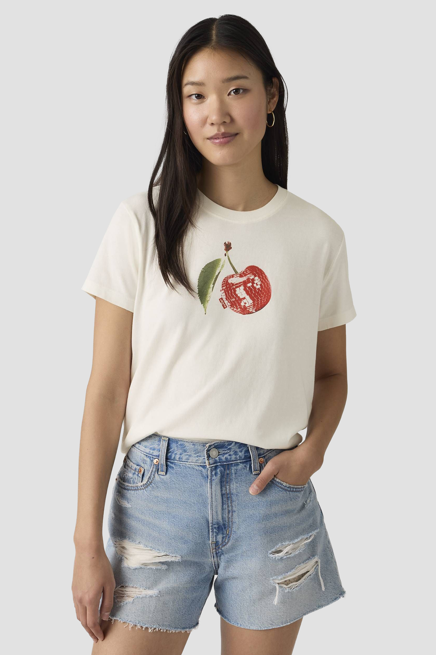 Жіноча біла футболка Levi’s® 005GV;0005