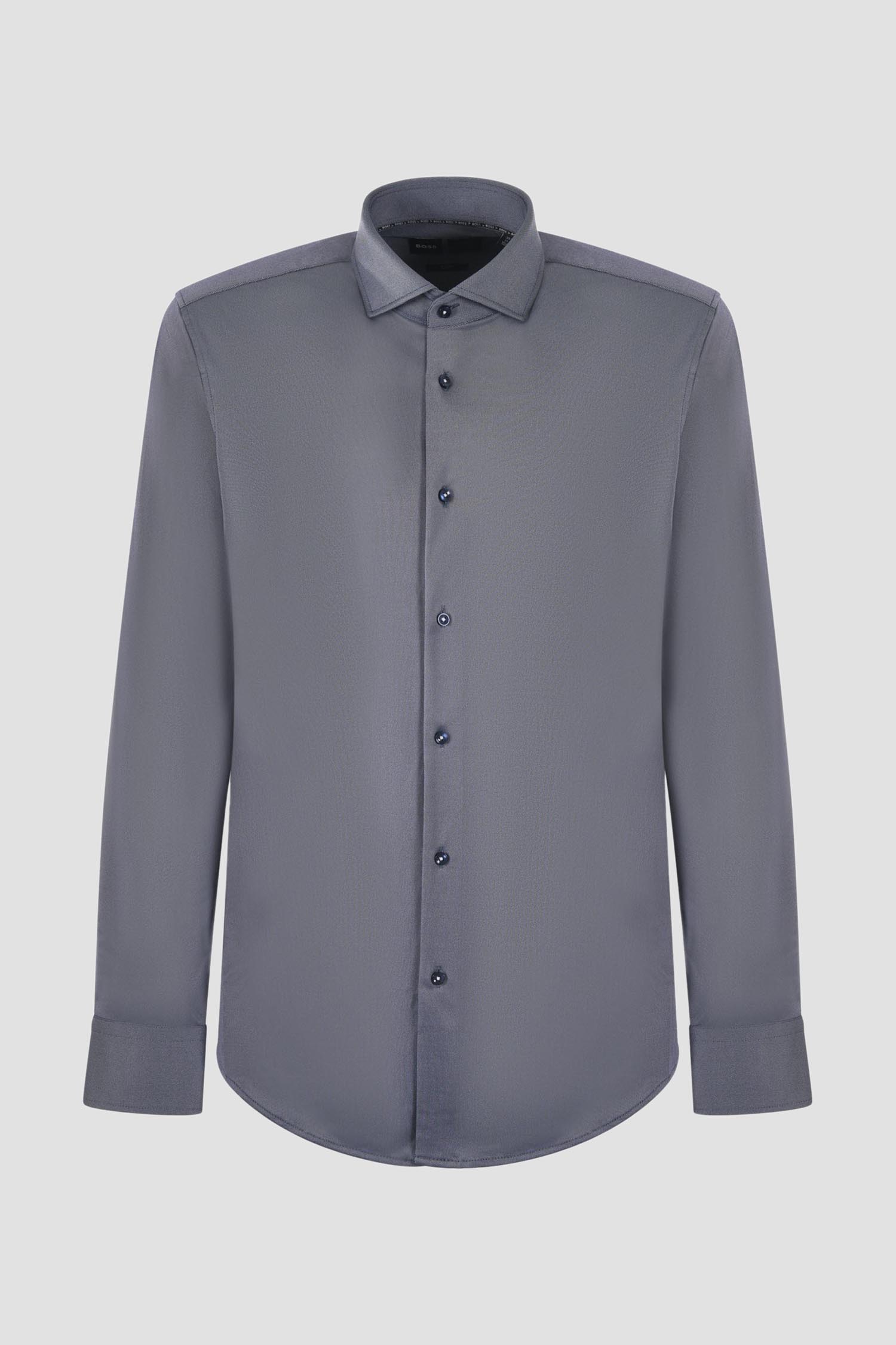 Мужская серая рубашка BOSS 50503533;475