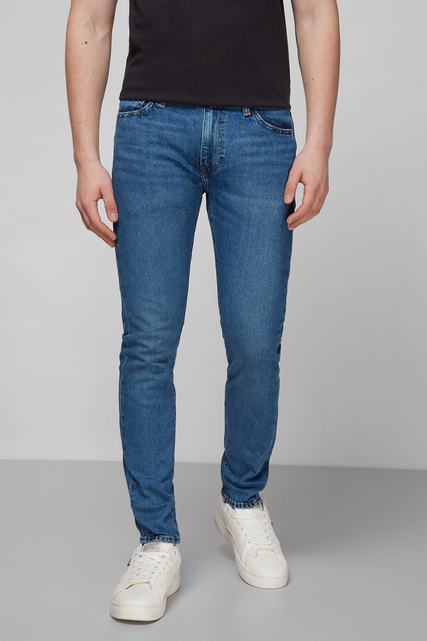 Синие джинсы 512™ Slim Taper для парней Levi’s® 28833;1052