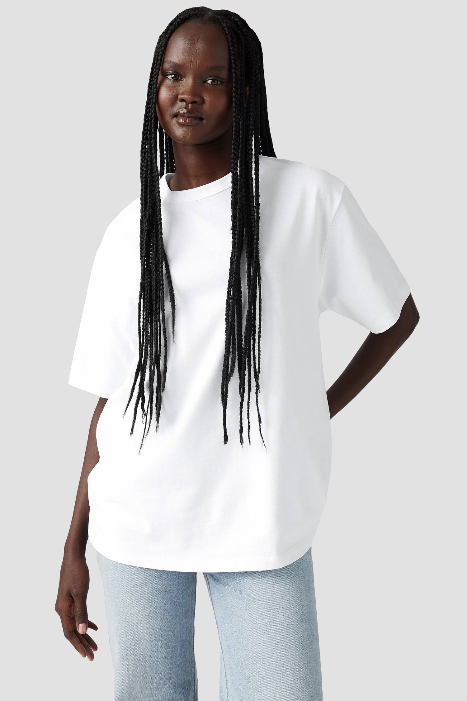 Женская белая футболка Levi’s® 001HI;0004