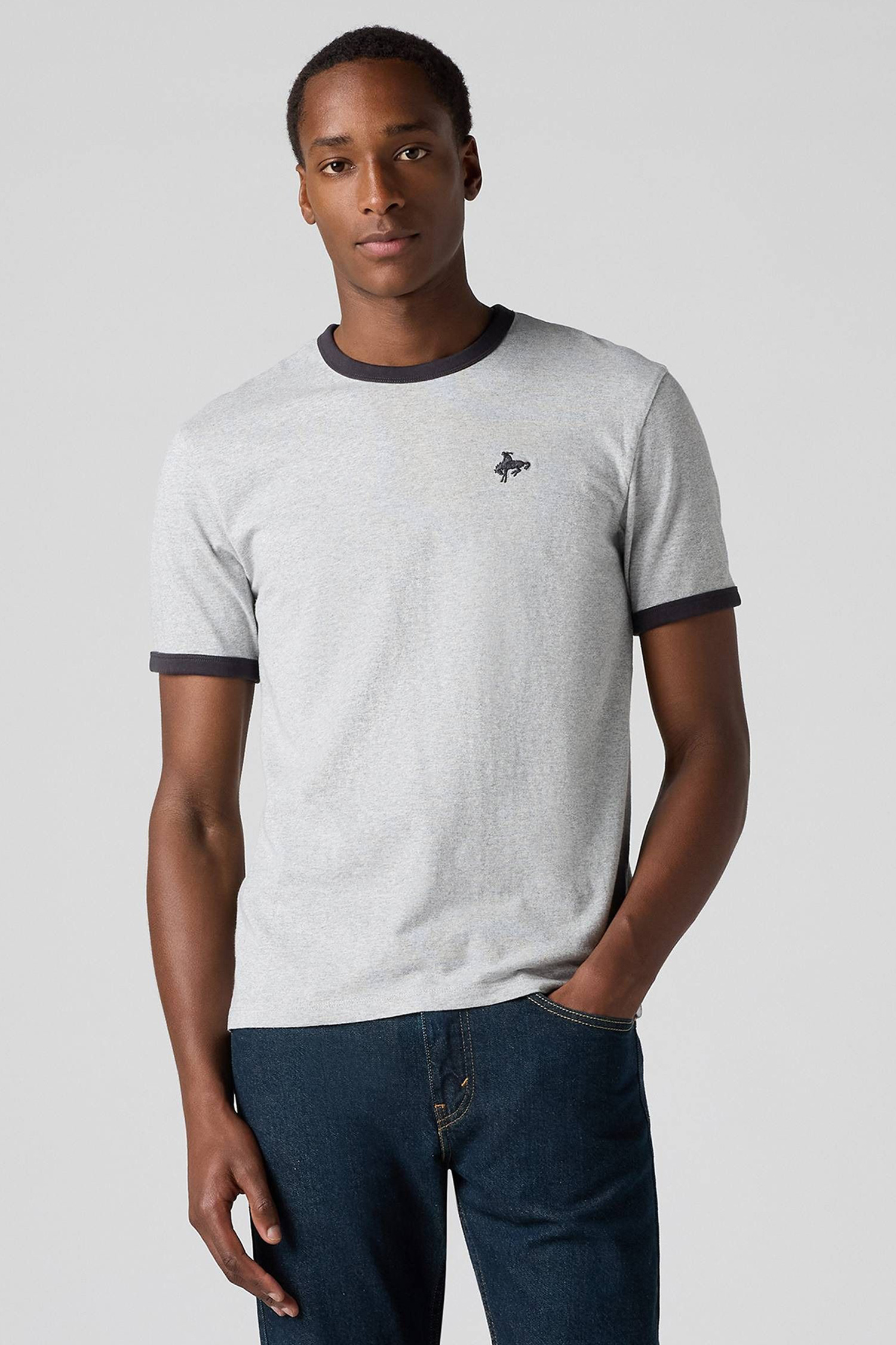 Мужская серая футболка Levi’s® 003R5;0001