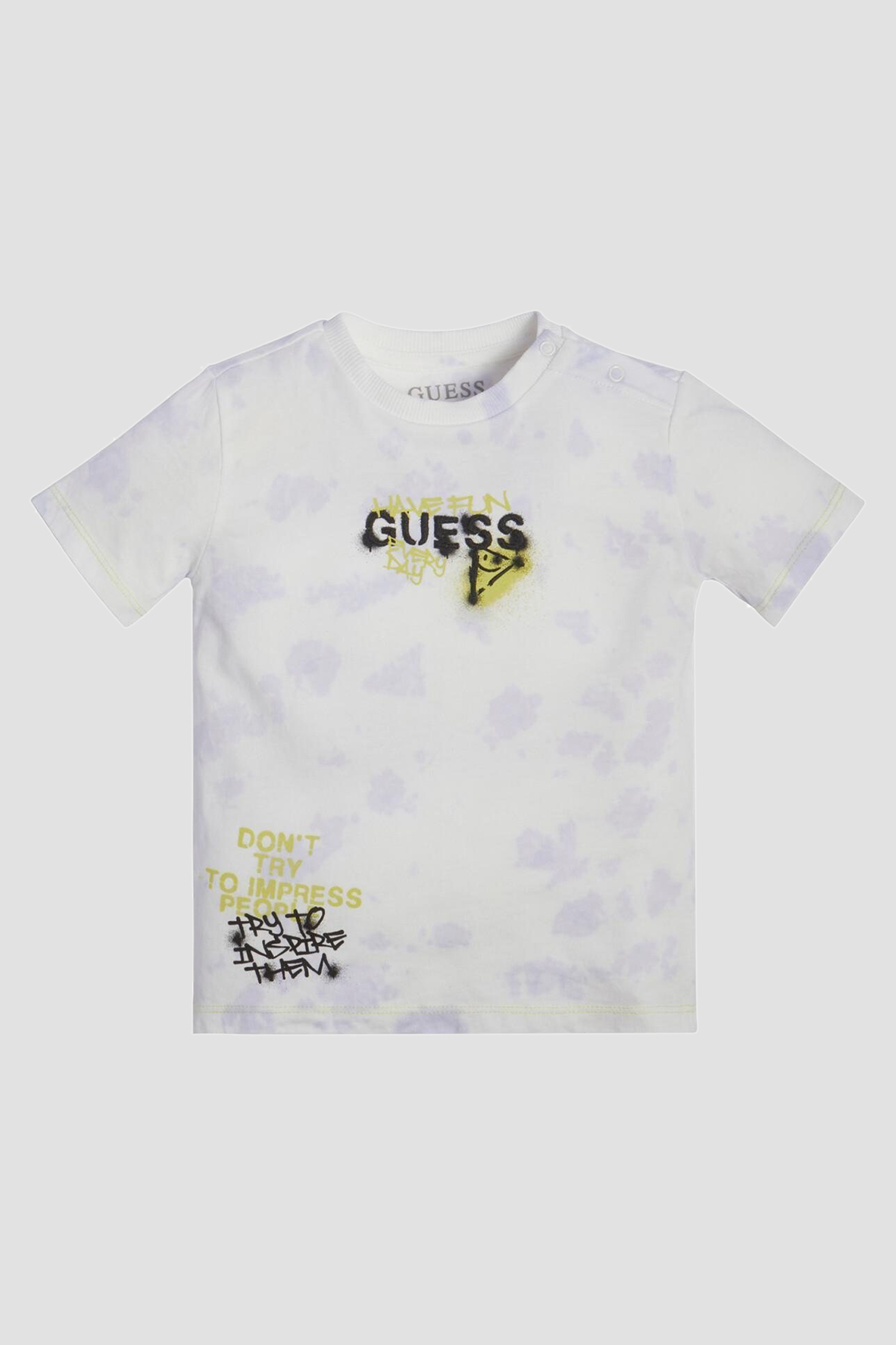 Детская белая футболка Guеss Kids N3RI18.K5M20;F28V