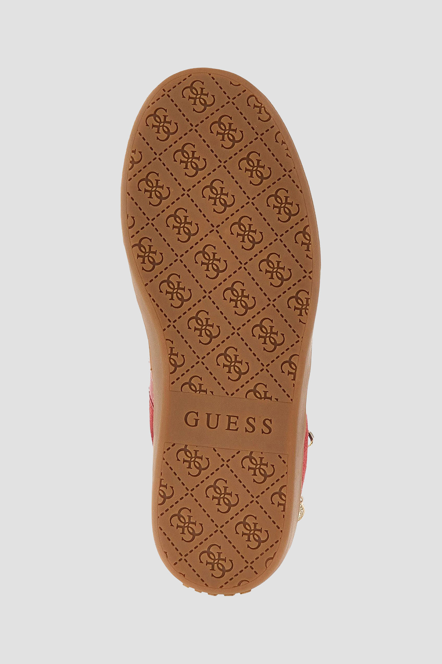 Жіночі червоні замшеві снікерси Guess FLTNAO.SUE12;RED