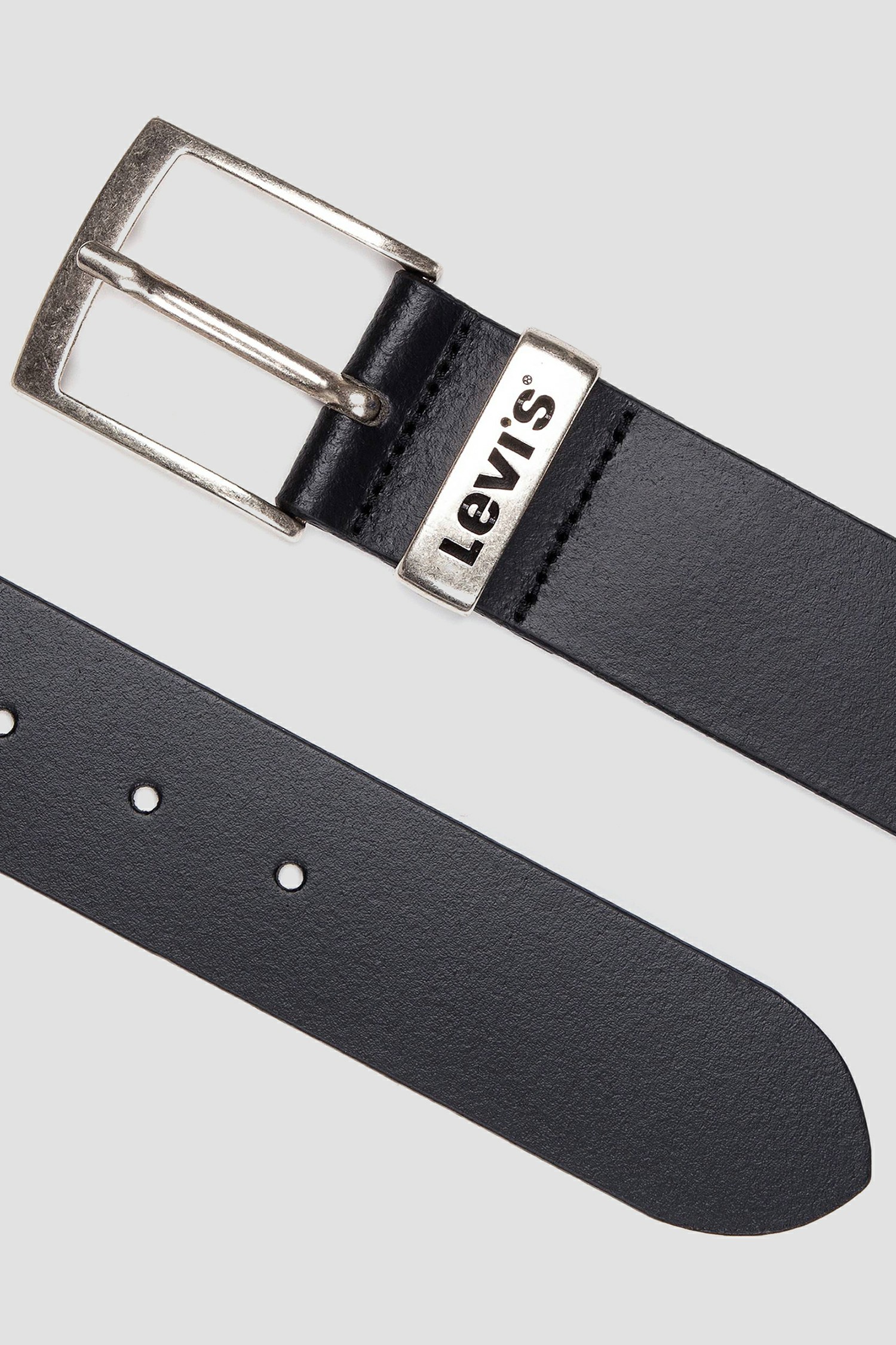 Чоловічий чорний шкіряний ремінь Levi’s® 38016;0117