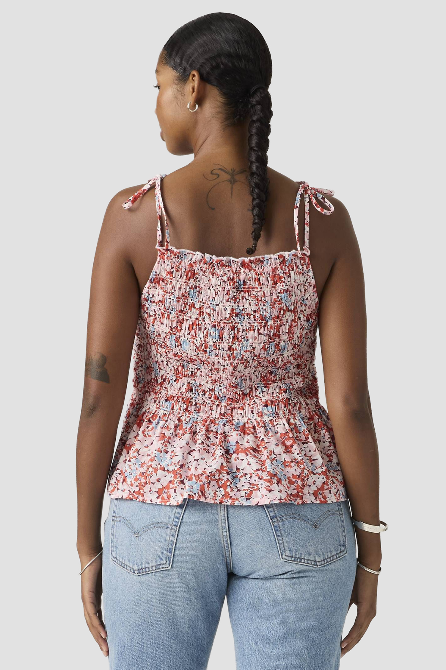 Женский розовый топ с узором Levi’s® 005EH;0005