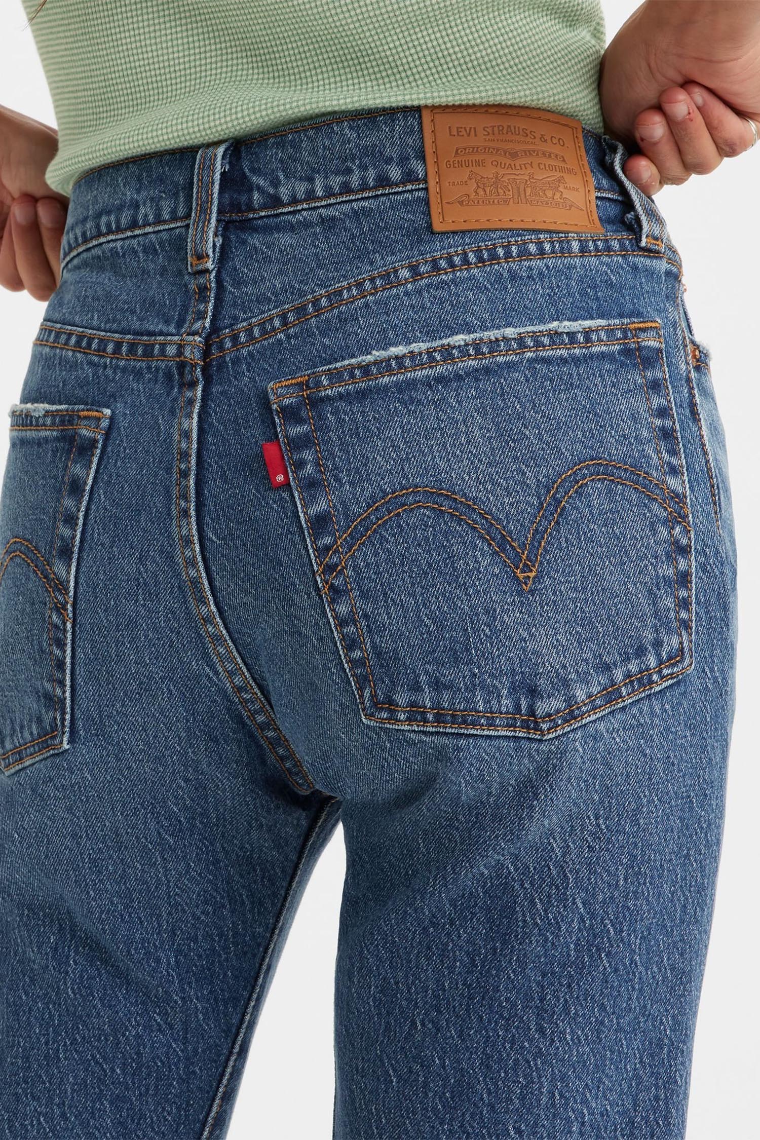 Женские синие джинсы Wedgie Straight Levi’s® 34964;0192