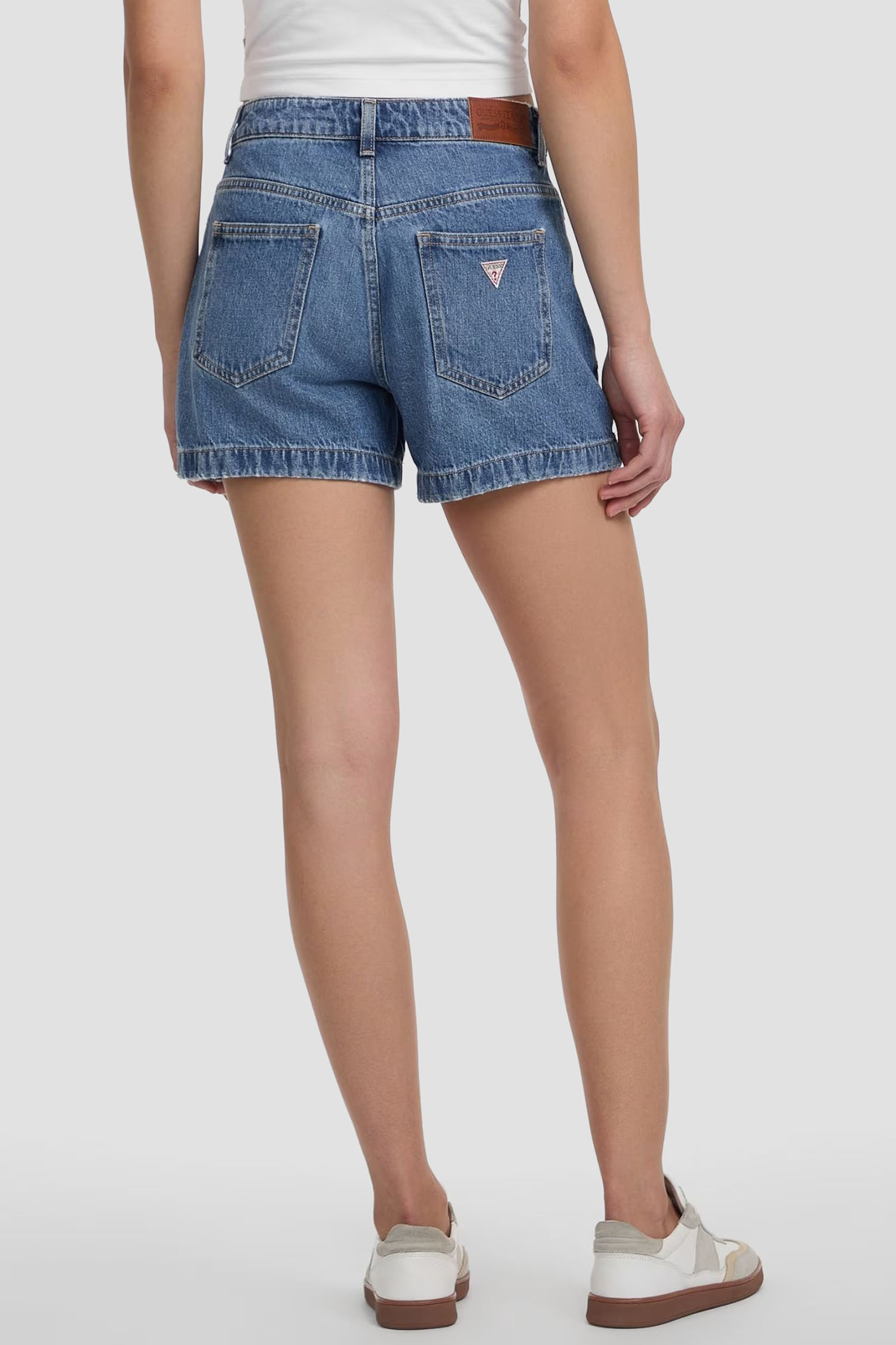 Женские синие джинсовые шорты Guess Jeans W5GD0S.D5O13;GJLV