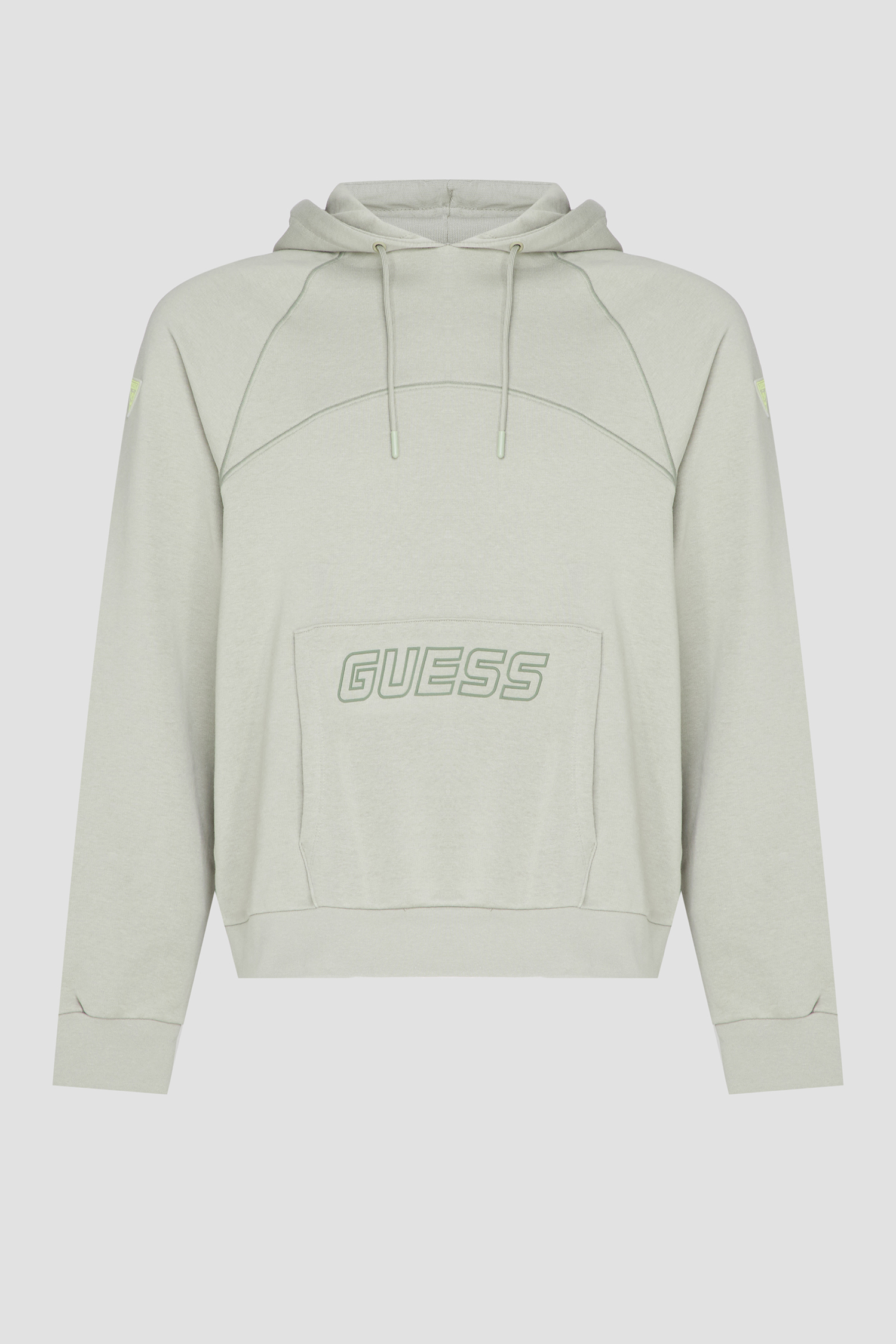 Мужское оливковое худи Guess Z4GQ10.KBK32;A810